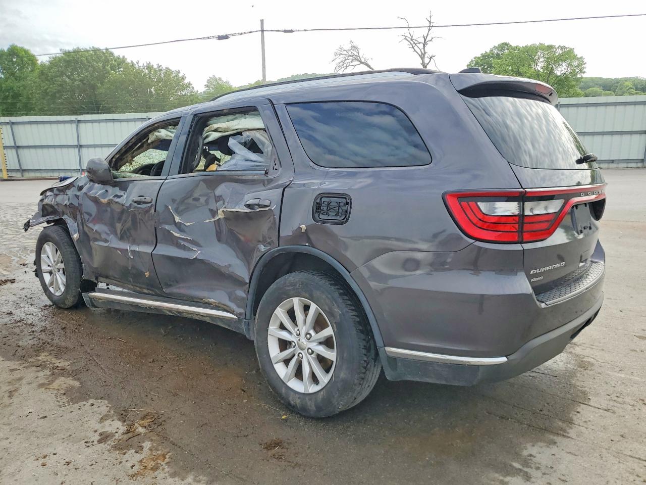 2014 Dodge Durango Sxt Gray vin: 1C4RDJAGXEC323443