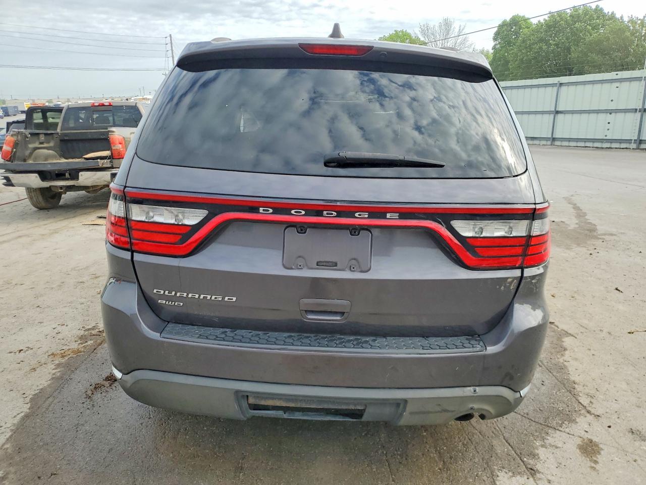 2014 Dodge Durango Sxt Gray vin: 1C4RDJAGXEC323443