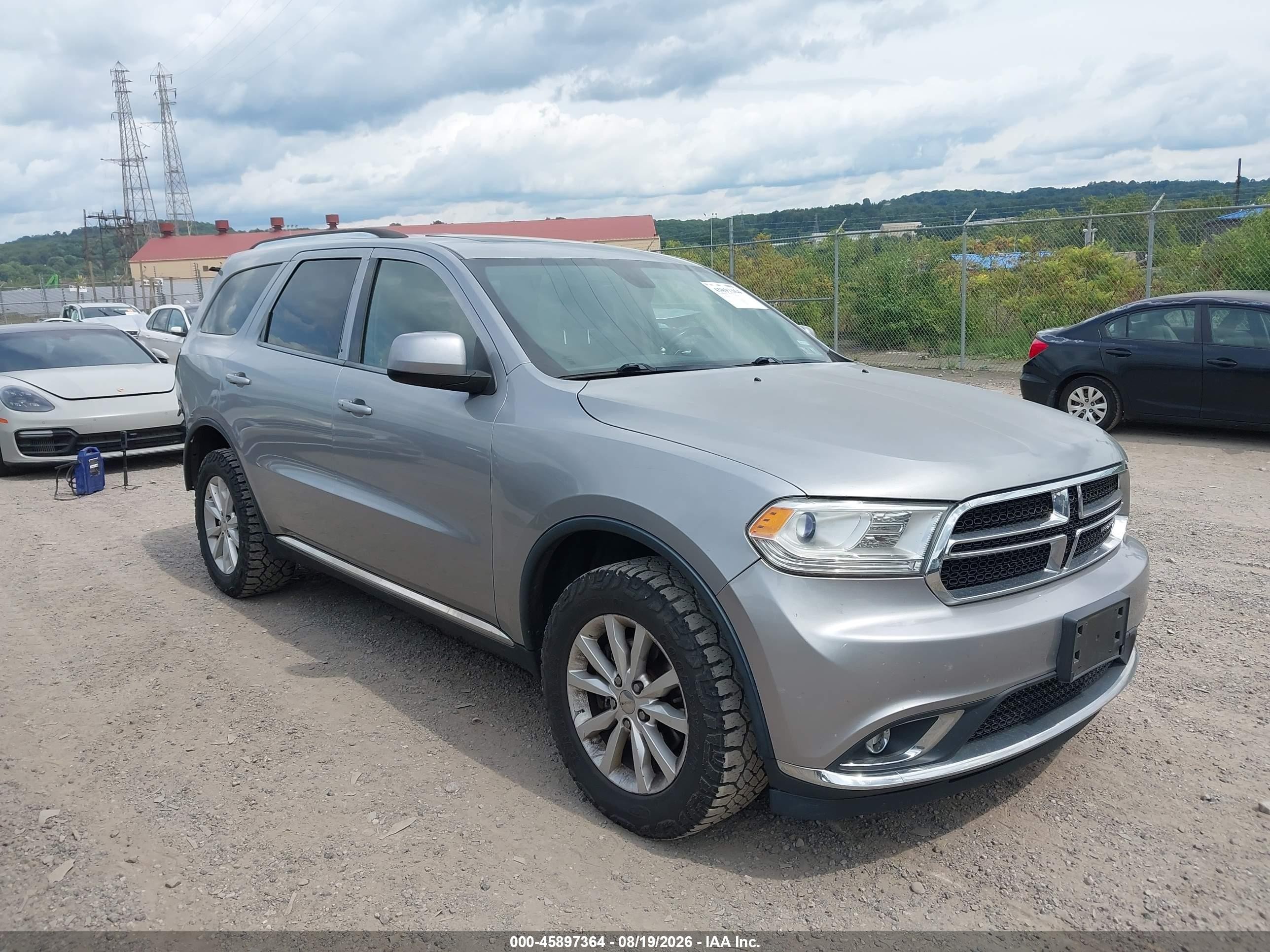 2014 Dodge Durango Sxt Gray vin: 1C4RDJAGXEC576911