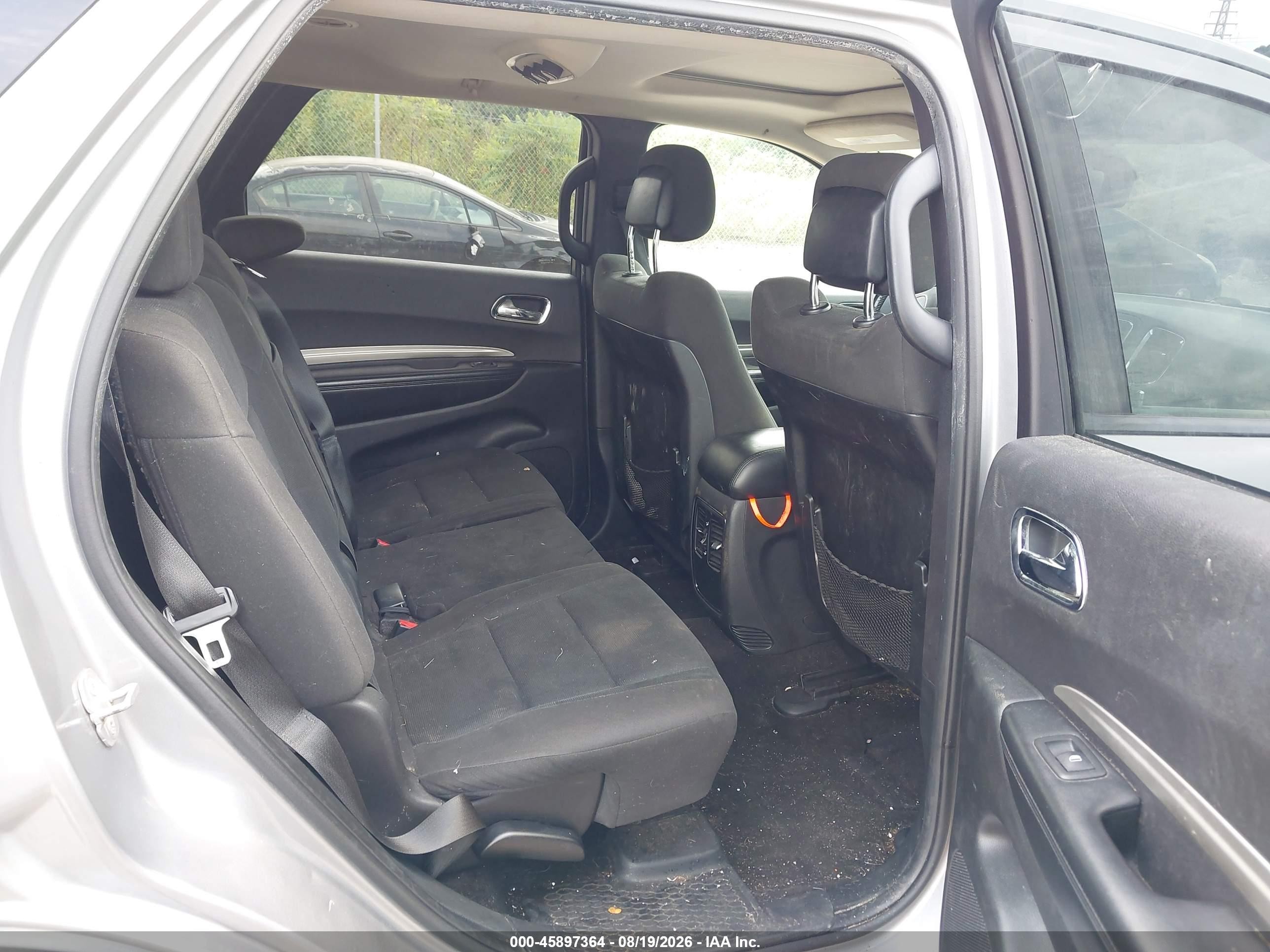 2014 Dodge Durango Sxt Gray vin: 1C4RDJAGXEC576911