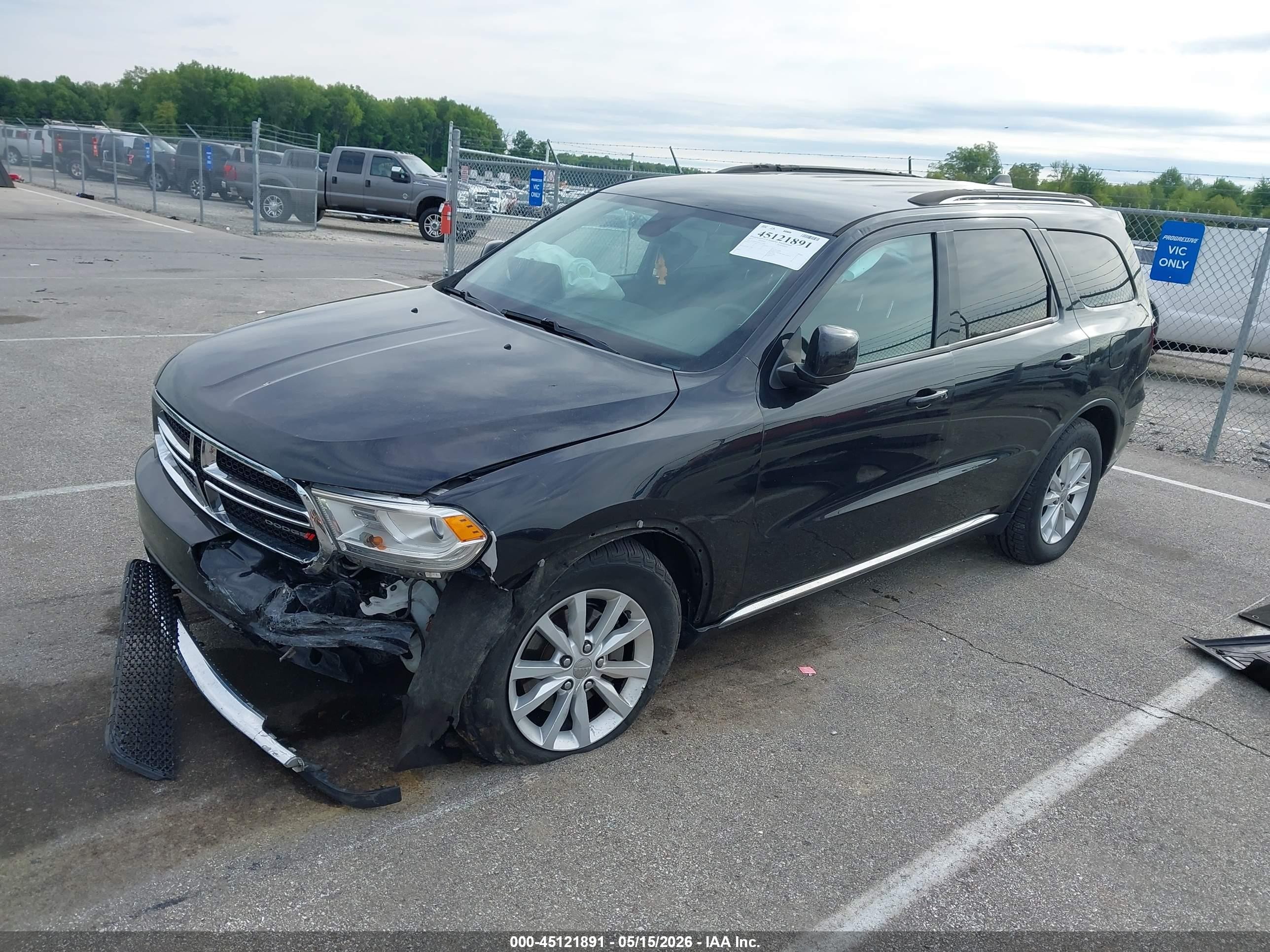 2015 Dodge Durango Sxt Black vin: 1C4RDJAGXFC114950