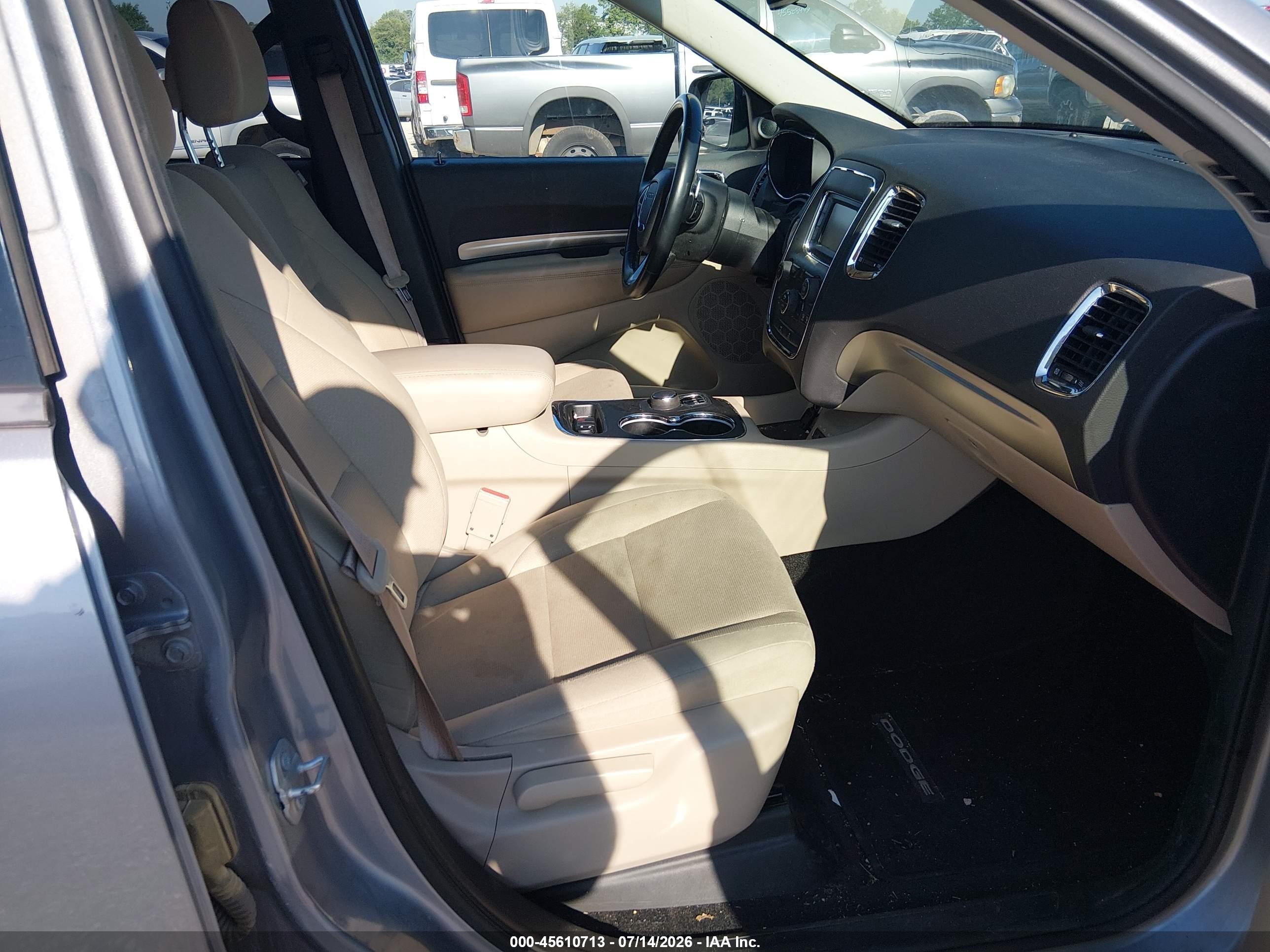 2015 Dodge Durango Sxt Серебряный vin: 1C4RDJAGXFC120389