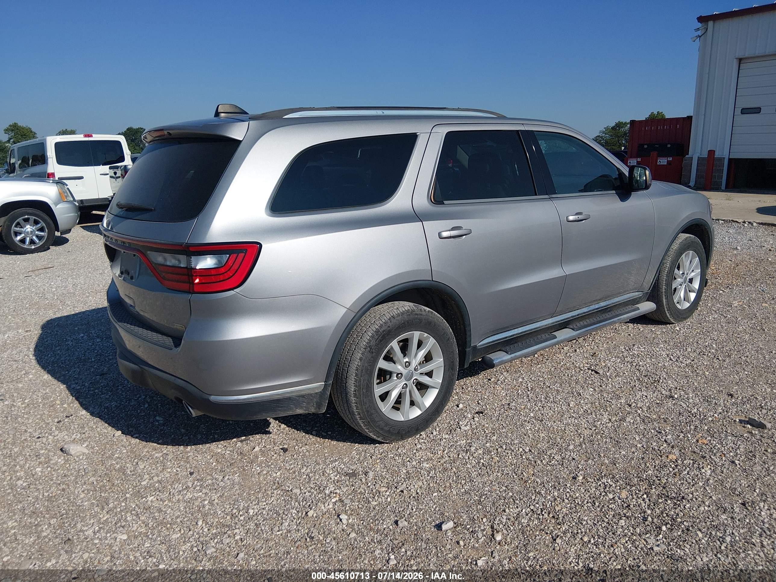 2015 Dodge Durango Sxt Серебряный vin: 1C4RDJAGXFC120389