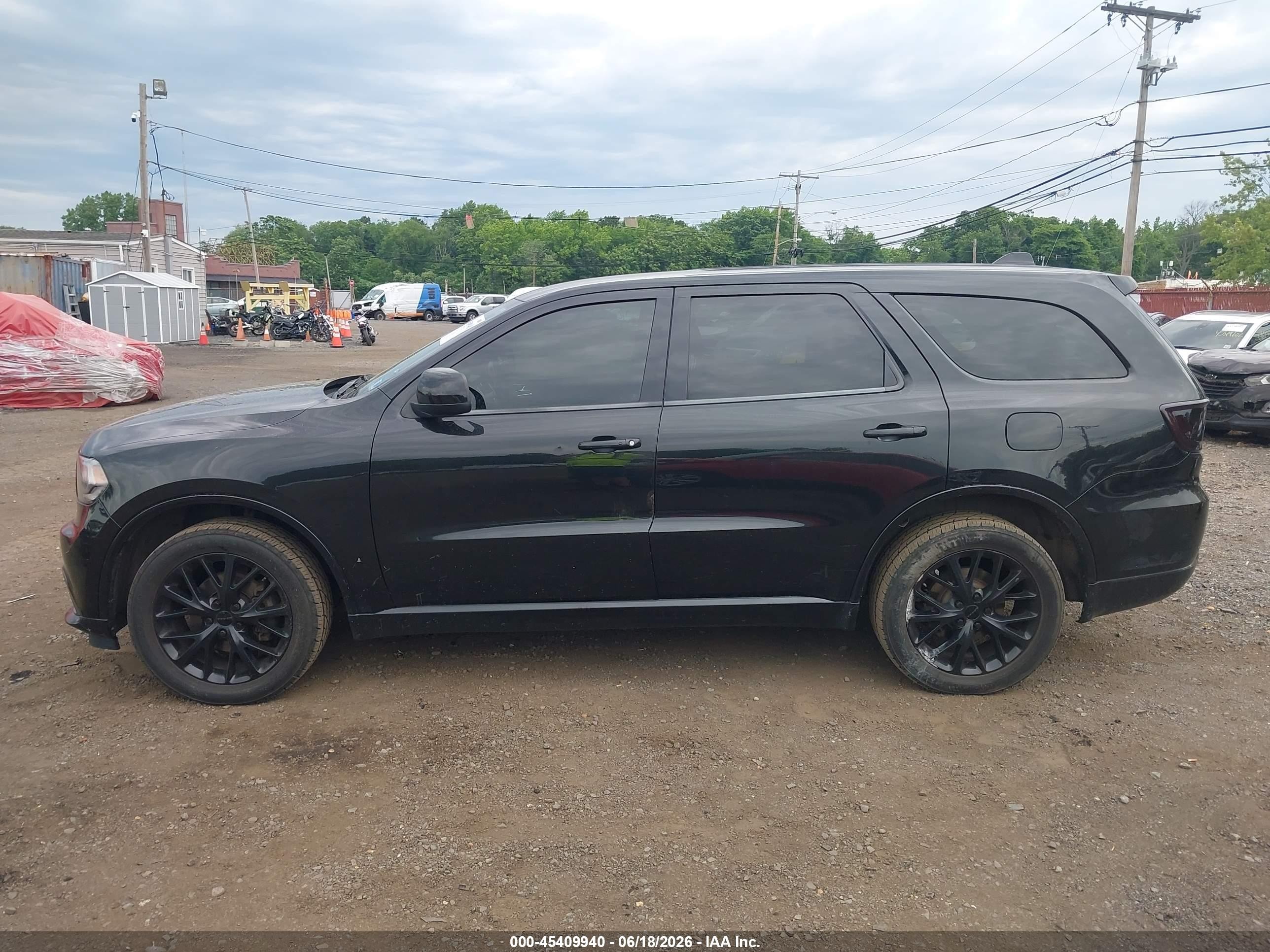 2015 Dodge Durango Sxt Black vin: 1C4RDJAGXFC737582