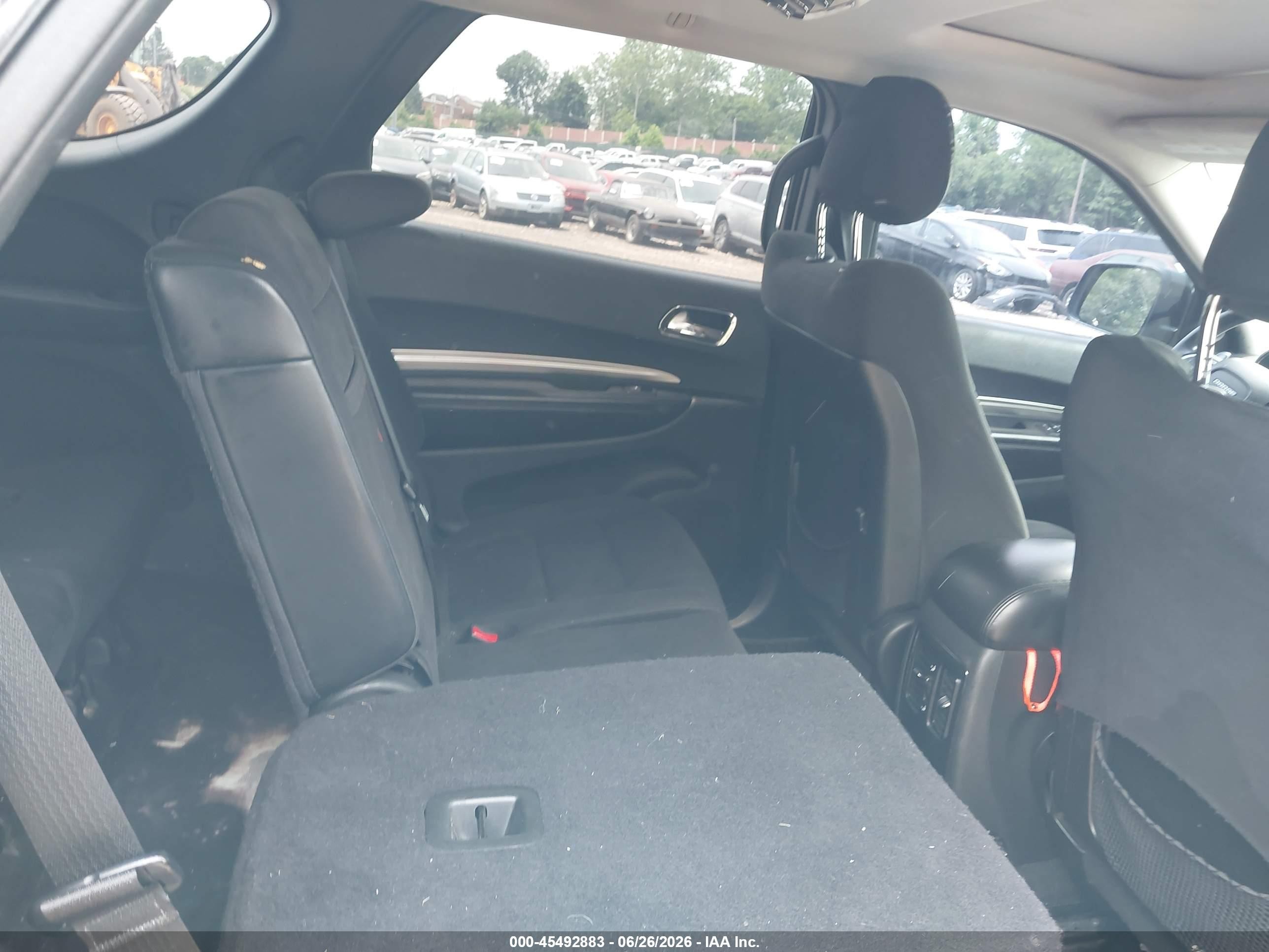 2015 Dodge Durango Sxt Black vin: 1C4RDJAGXFC772395