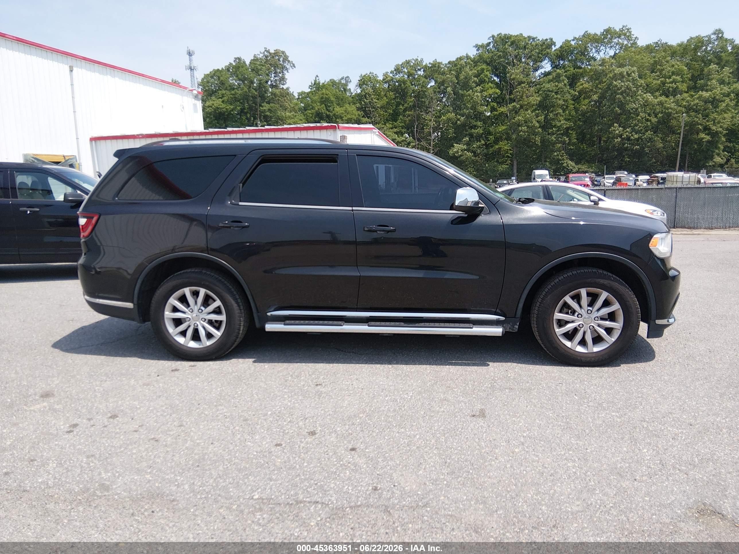 2015 Dodge Durango Sxt Черный vin: 1C4RDJAGXFC810319