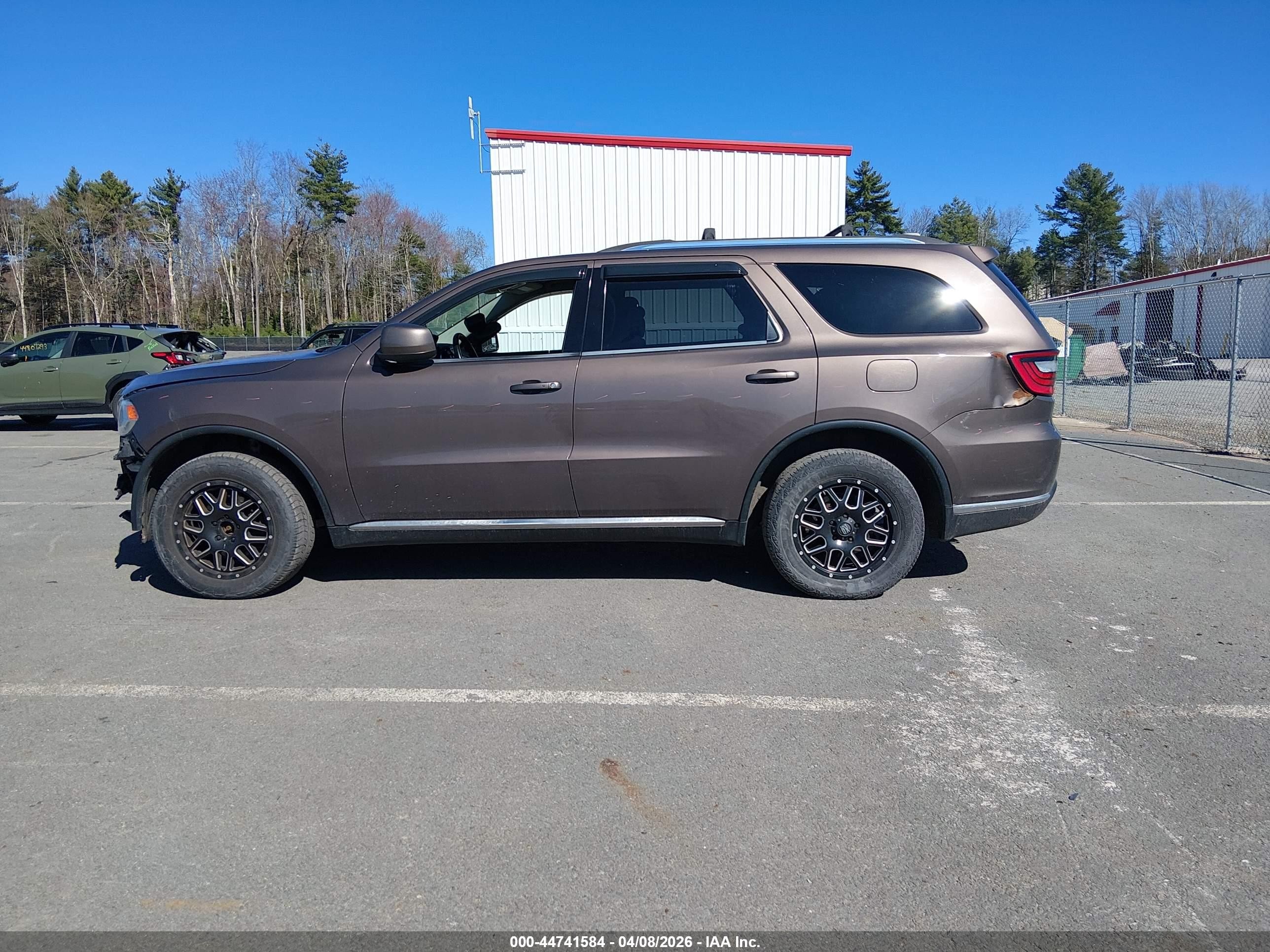 2017 Dodge Durango Sxt Awd Коричневый vin: 1C4RDJAGXHC870894