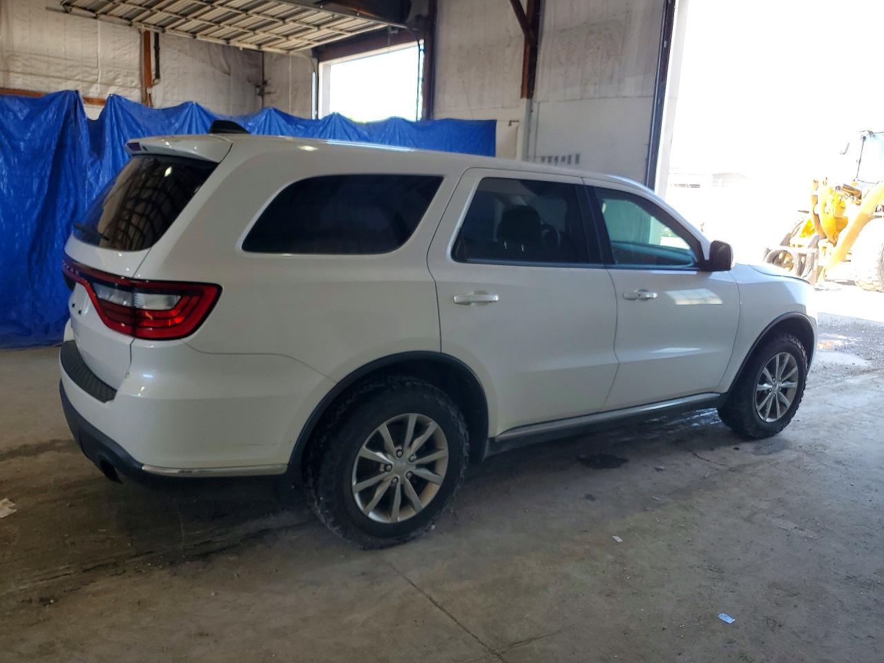 2018 Dodge Durango Sxt White vin: 1C4RDJAGXJC225443