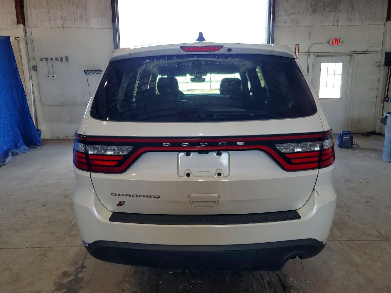 2018 Dodge Durango Sxt White vin: 1C4RDJAGXJC225443