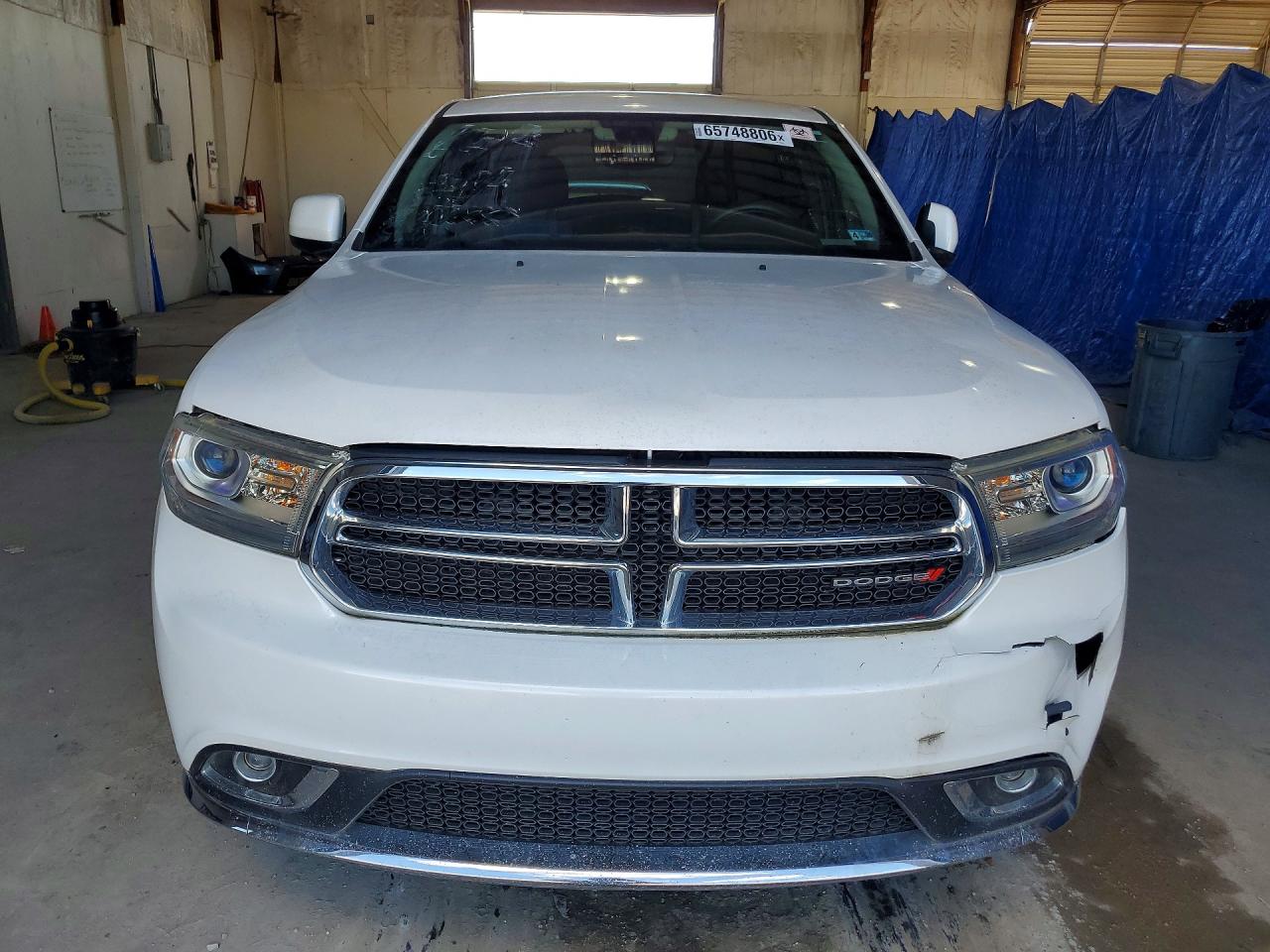 2018 Dodge Durango Sxt White vin: 1C4RDJAGXJC225443