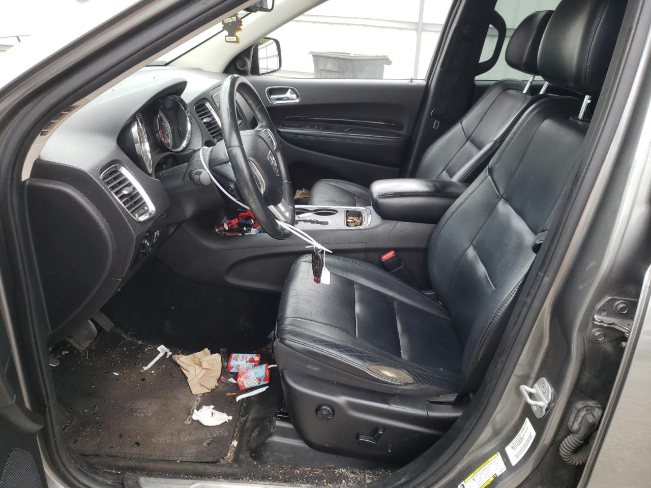 2013 Dodge Durango Crew Gray vin: 1C4RDJDG0DC535570