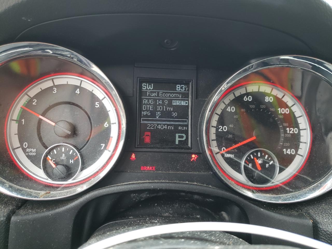 2013 Dodge Durango Crew Gray vin: 1C4RDJDG0DC535570