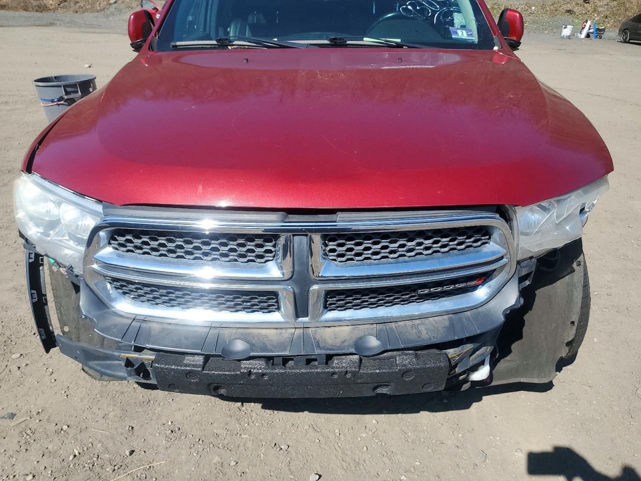 2013 Dodge Durango Crew Burgundy vin: 1C4RDJDG0DC593050