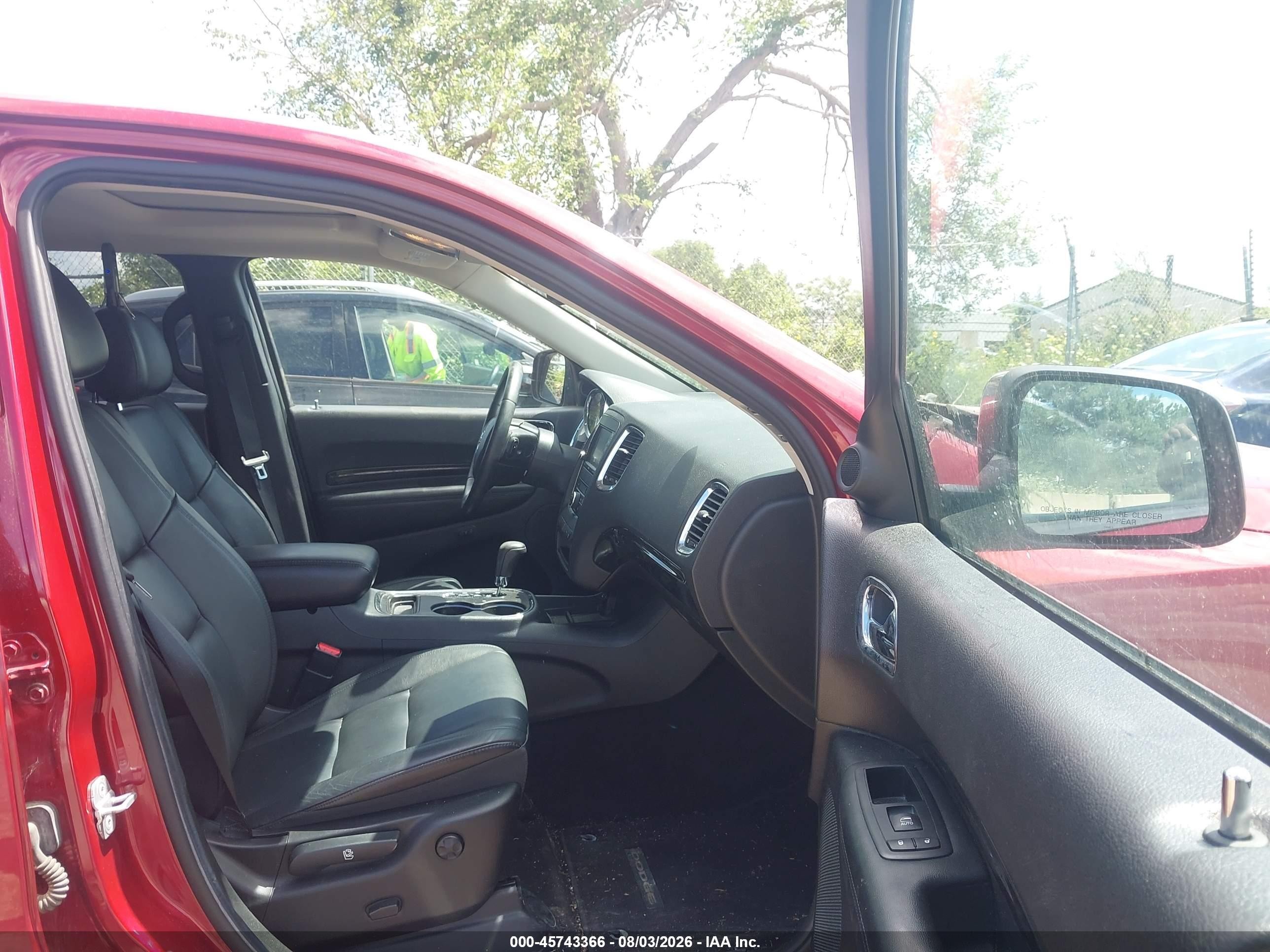 2013 Dodge Durango Crew Красный vin: 1C4RDJDG0DC667938