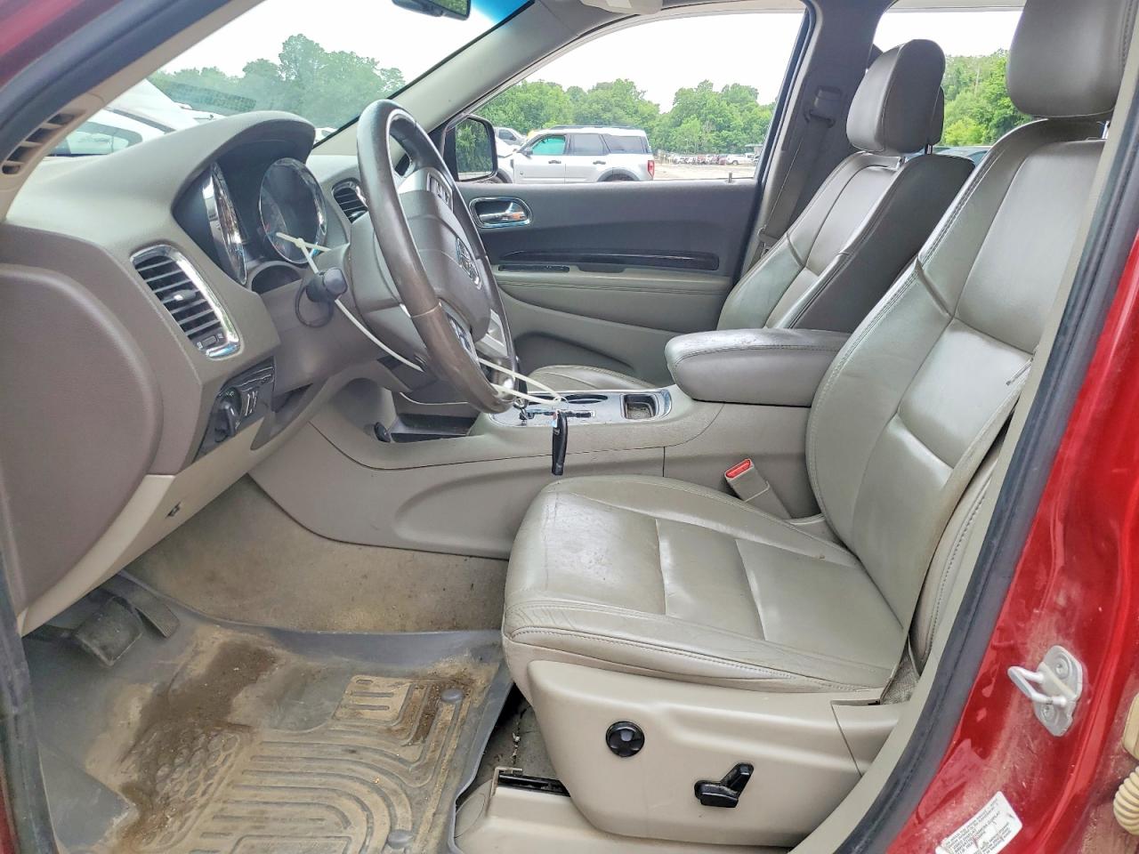 2013 Dodge Durango Crew Красный vin: 1C4RDJDG0DC674923