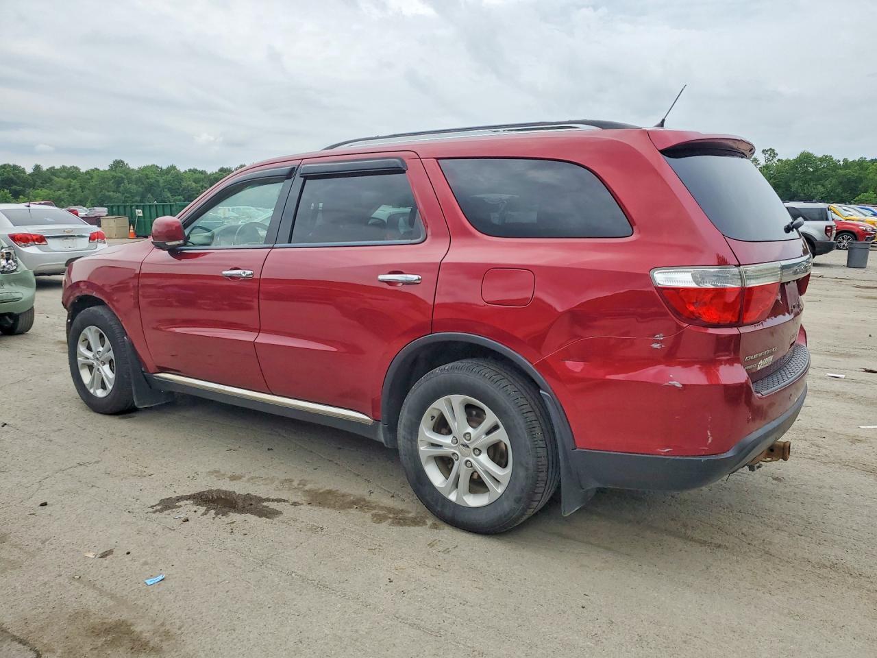 2013 Dodge Durango Crew Красный vin: 1C4RDJDG0DC674923
