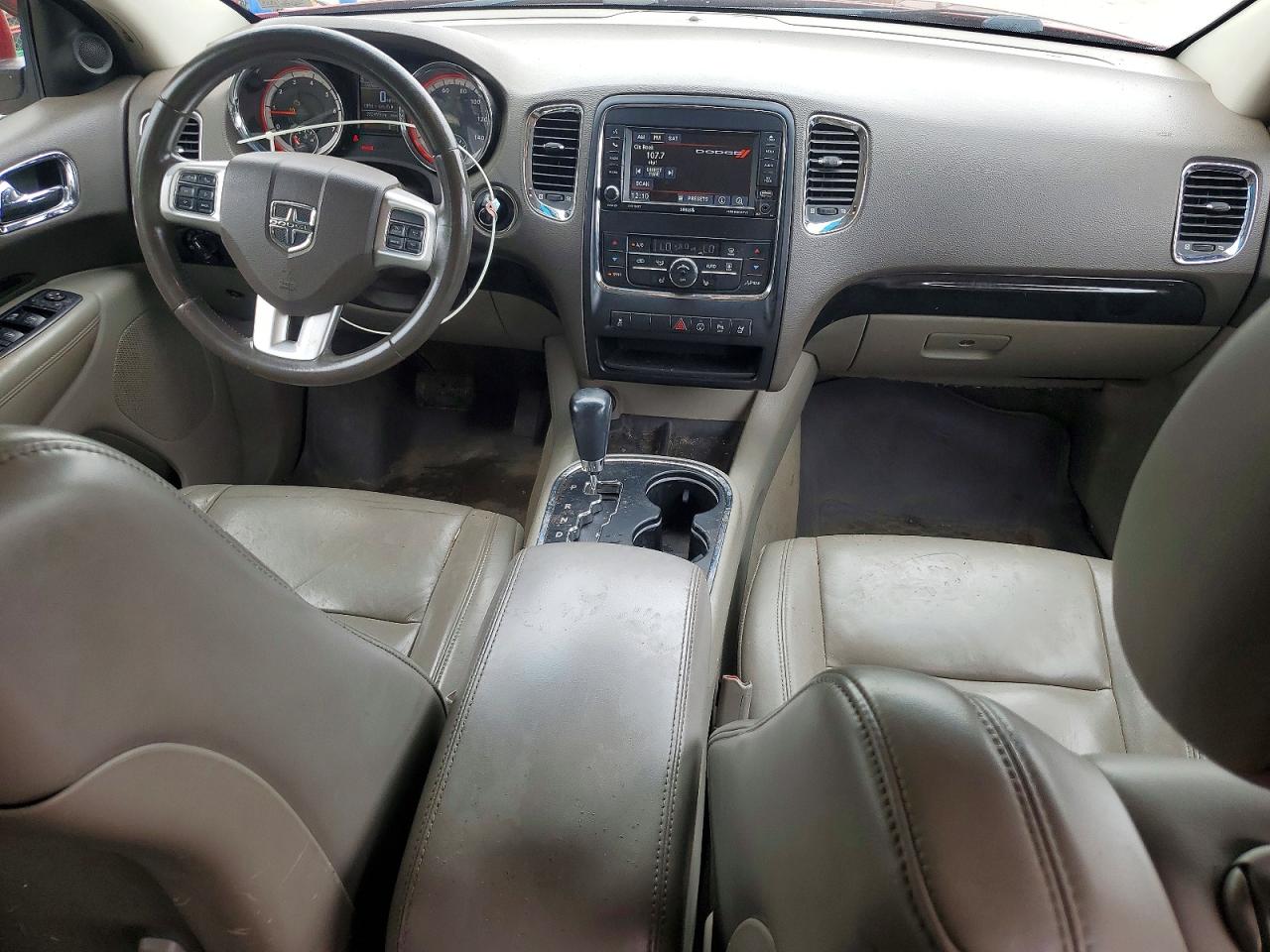 2013 Dodge Durango Crew Красный vin: 1C4RDJDG0DC674923