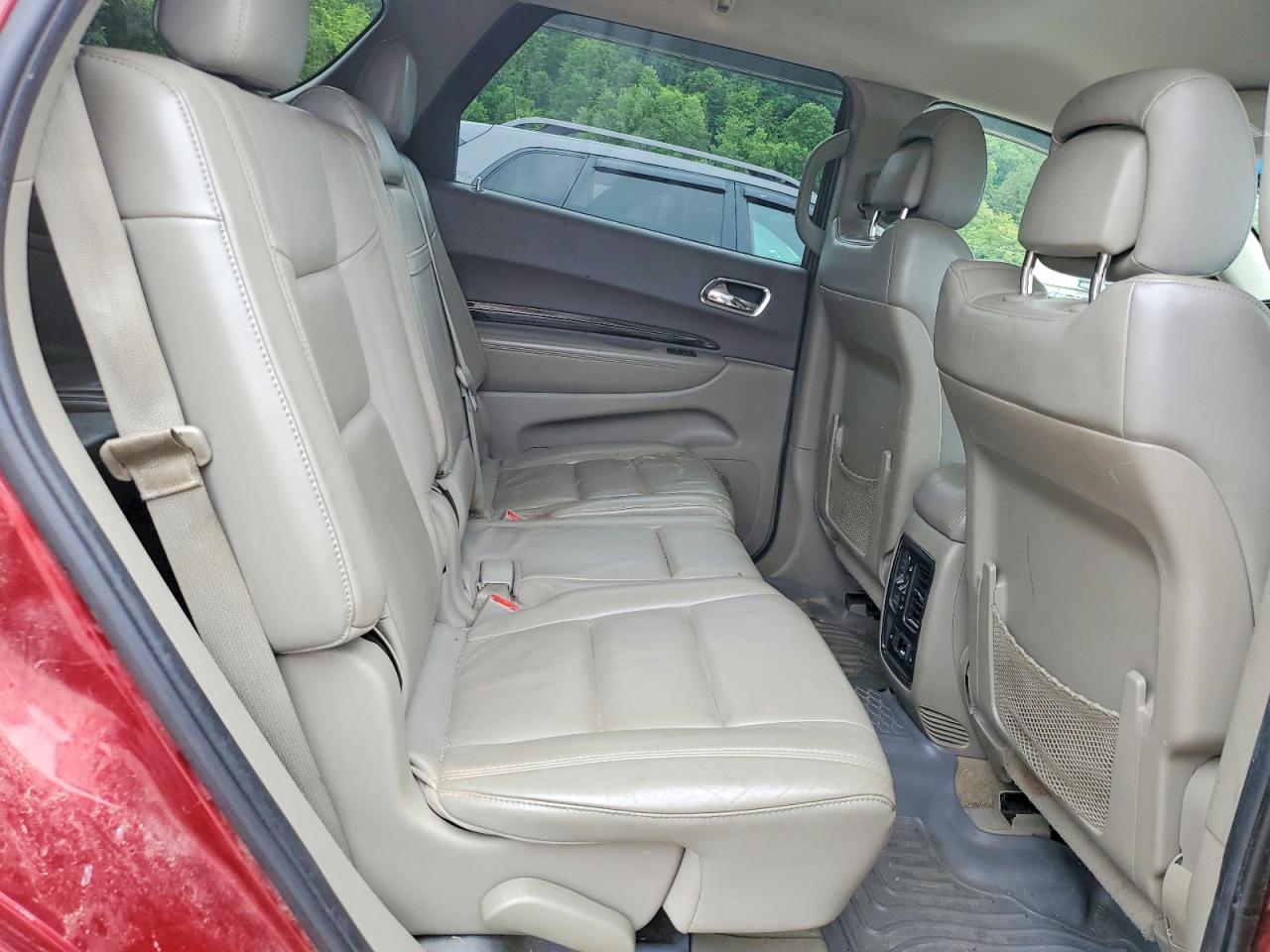 2013 Dodge Durango Crew Красный vin: 1C4RDJDG0DC674923