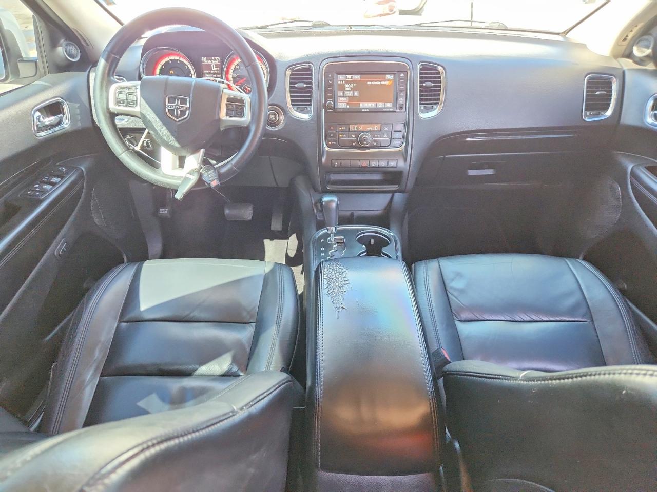 2013 Dodge Durango Crew White vin: 1C4RDJDG0DC681290