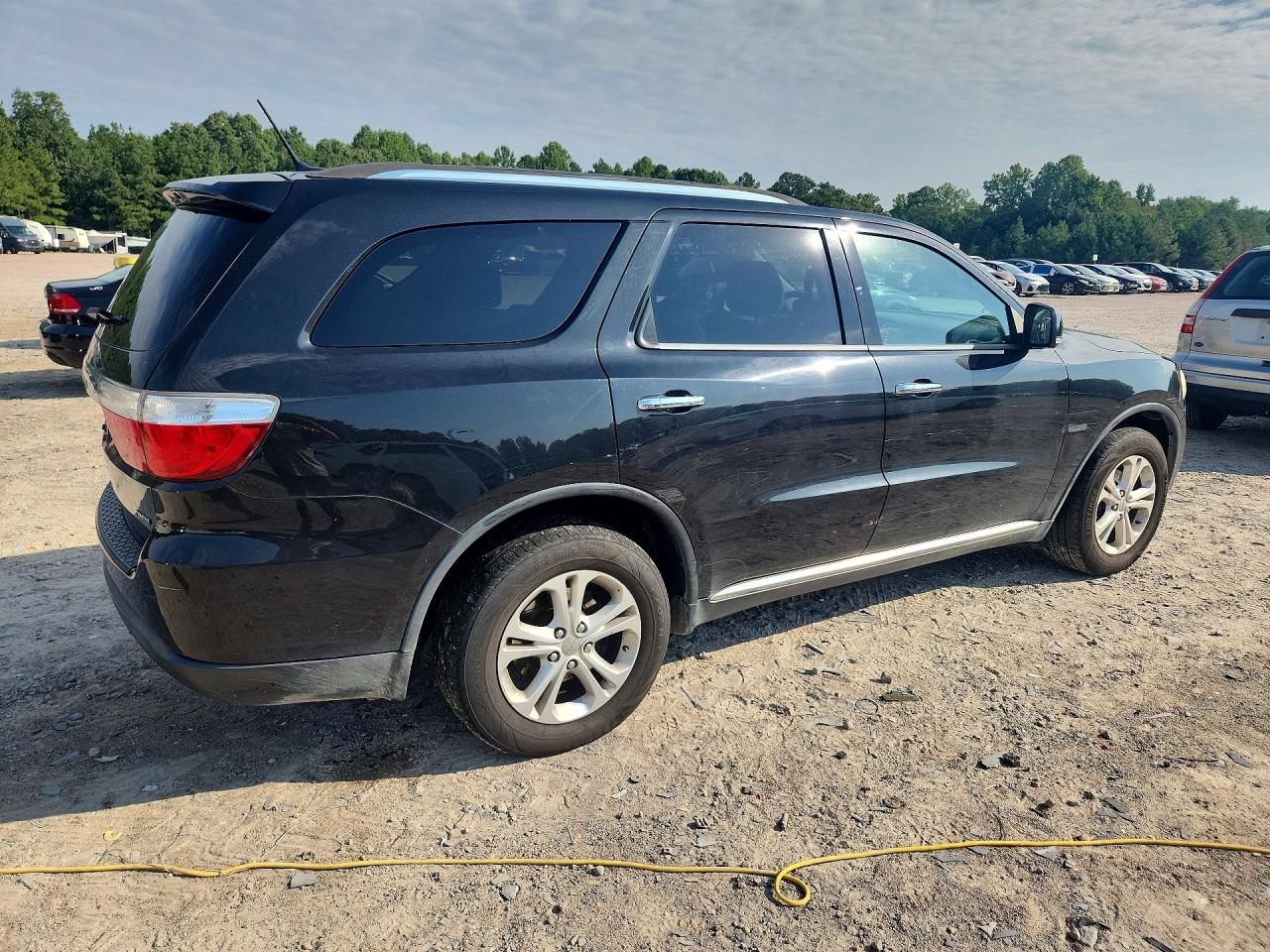 2013 Dodge Durango Crew Черный vin: 1C4RDJDG0DC686814