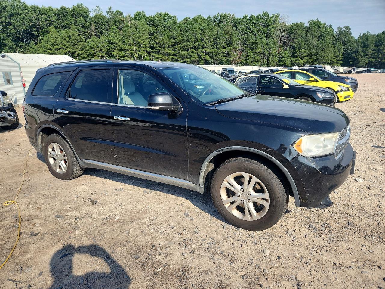 2013 Dodge Durango Crew Черный vin: 1C4RDJDG0DC686814