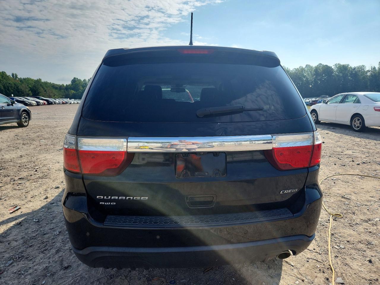 2013 Dodge Durango Crew Черный vin: 1C4RDJDG0DC686814