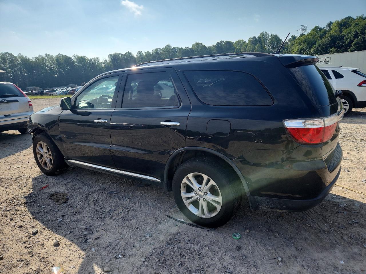 2013 Dodge Durango Crew Черный vin: 1C4RDJDG0DC686814