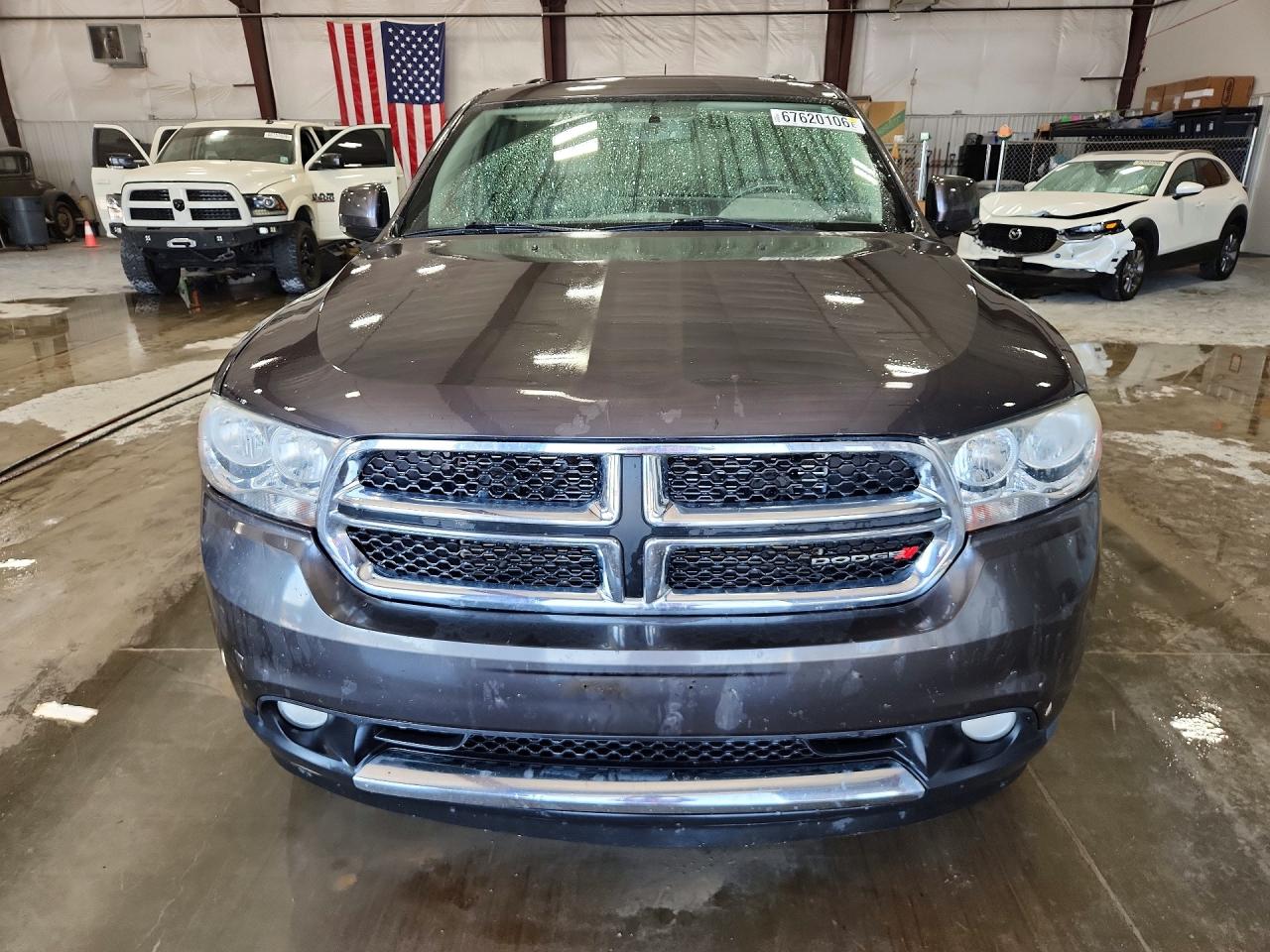 2013 Dodge Durango Crew Gray vin: 1C4RDJDG0DC692242