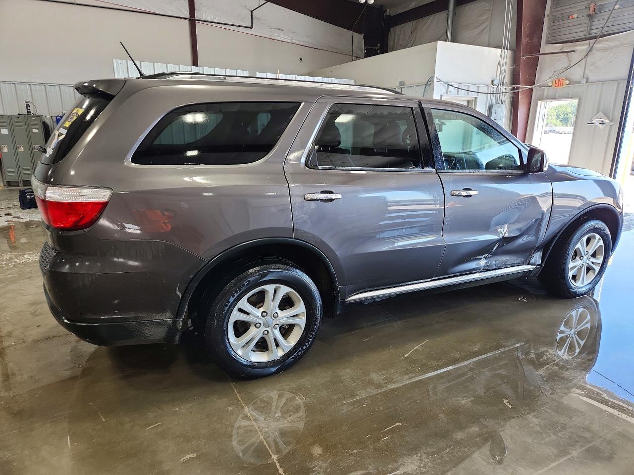 2013 Dodge Durango Crew Gray vin: 1C4RDJDG0DC692242