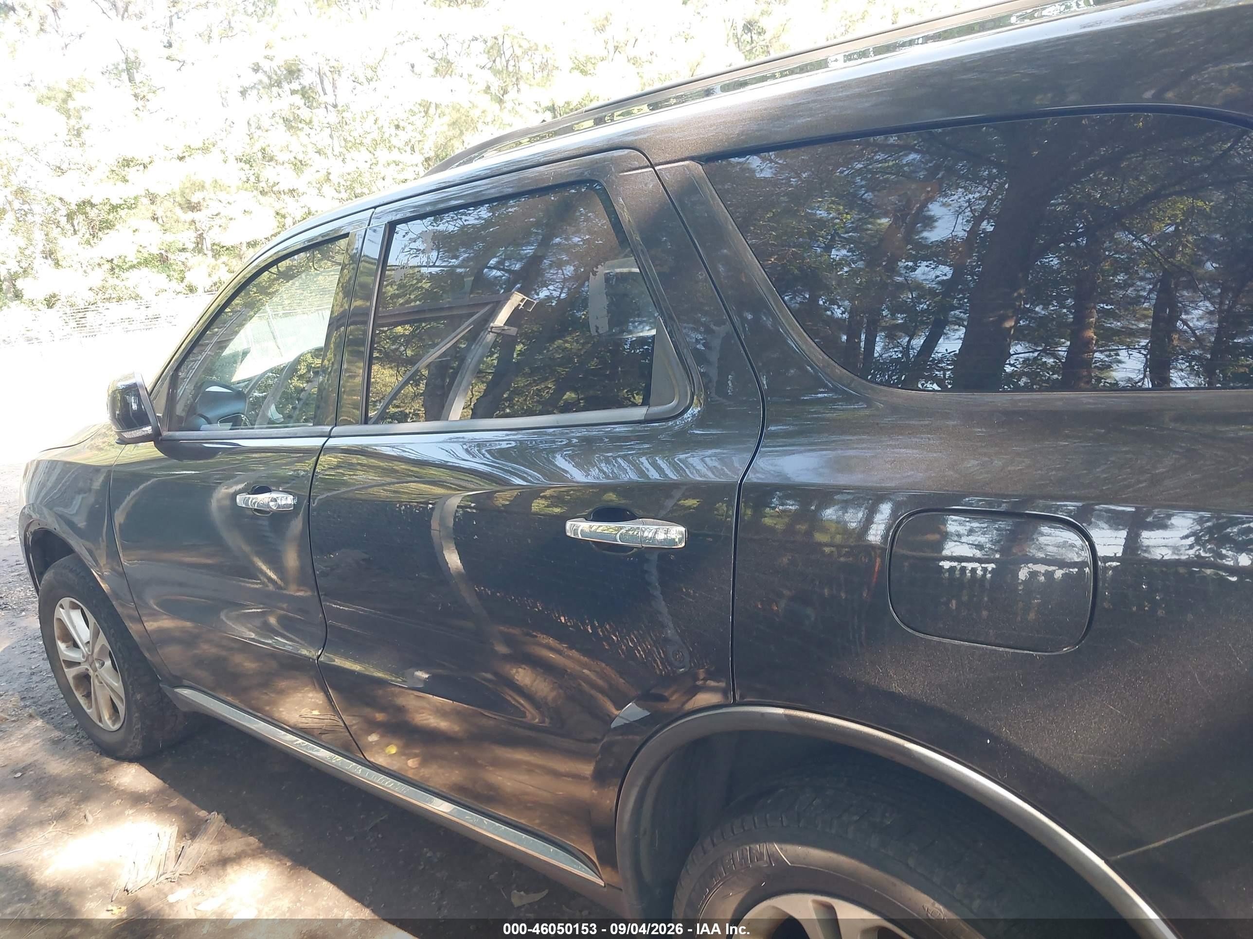 2013 Dodge Durango Crew Black vin: 1C4RDJDG0DC699126