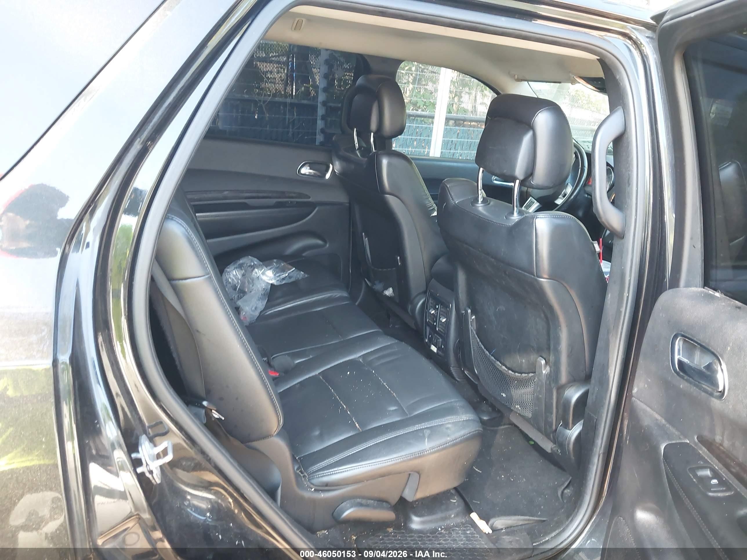 2013 Dodge Durango Crew Black vin: 1C4RDJDG0DC699126