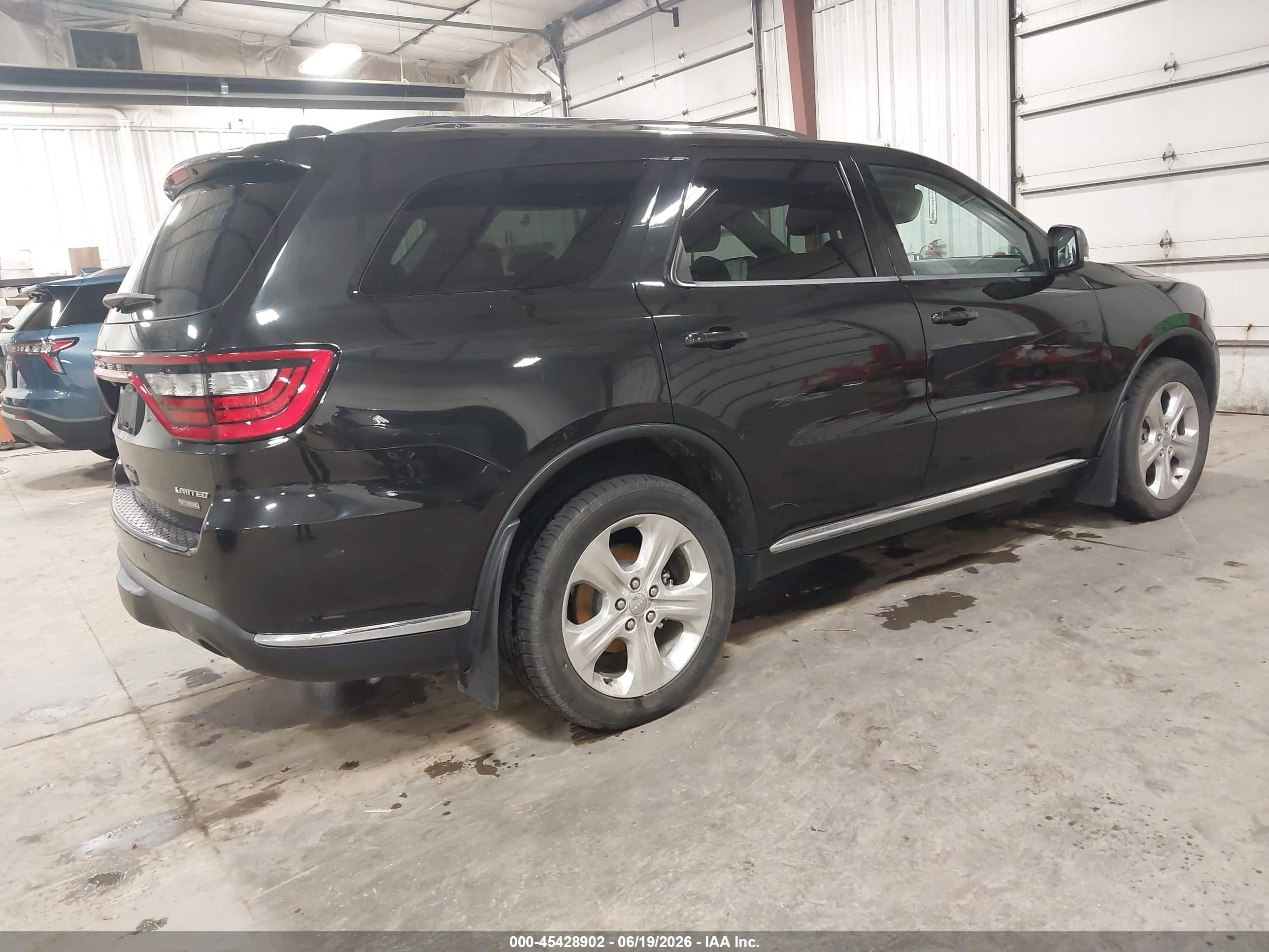 2014 Dodge Durango Limited Black vin: 1C4RDJDG0EC323561