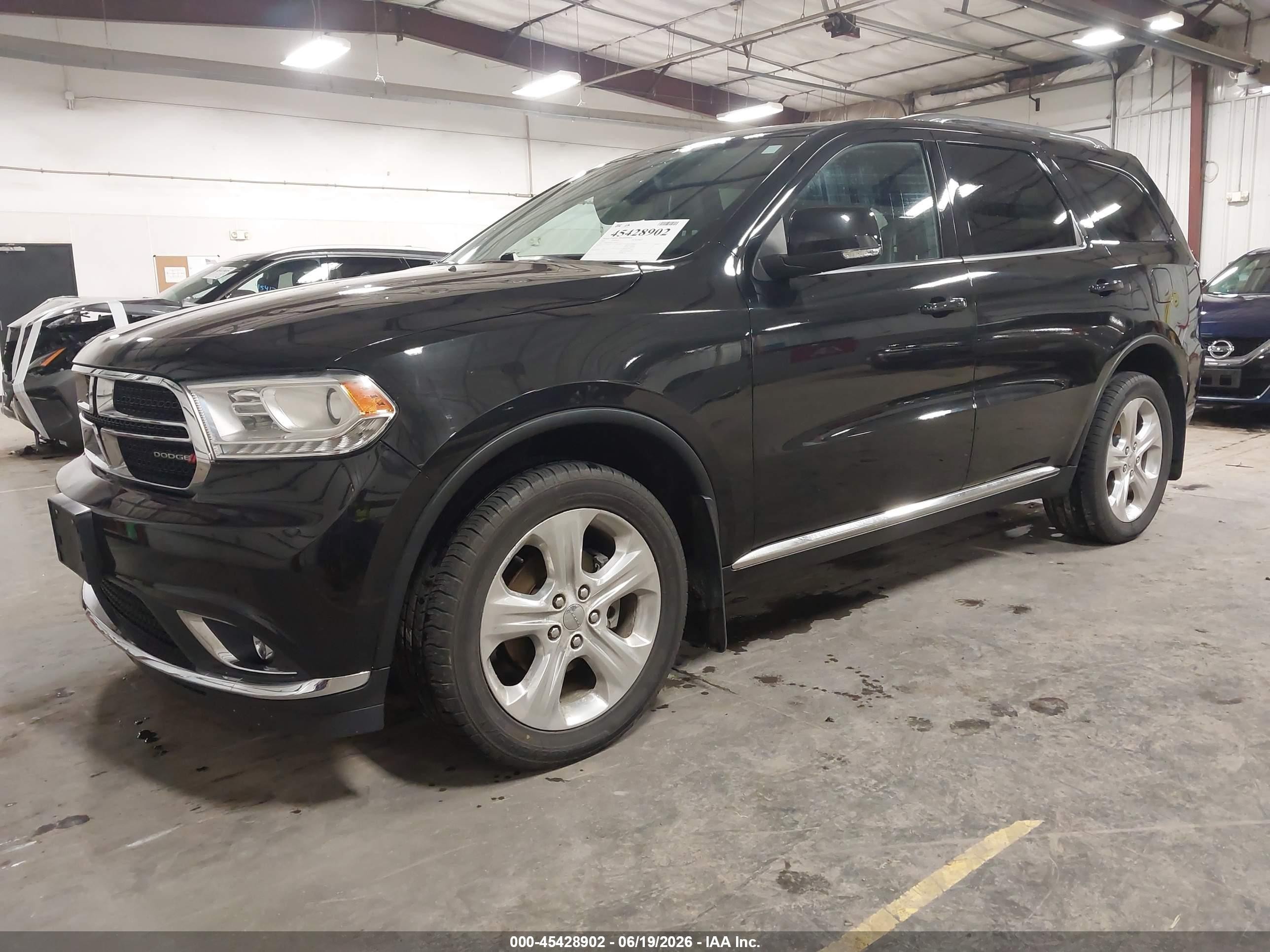 2014 Dodge Durango Limited Black vin: 1C4RDJDG0EC323561