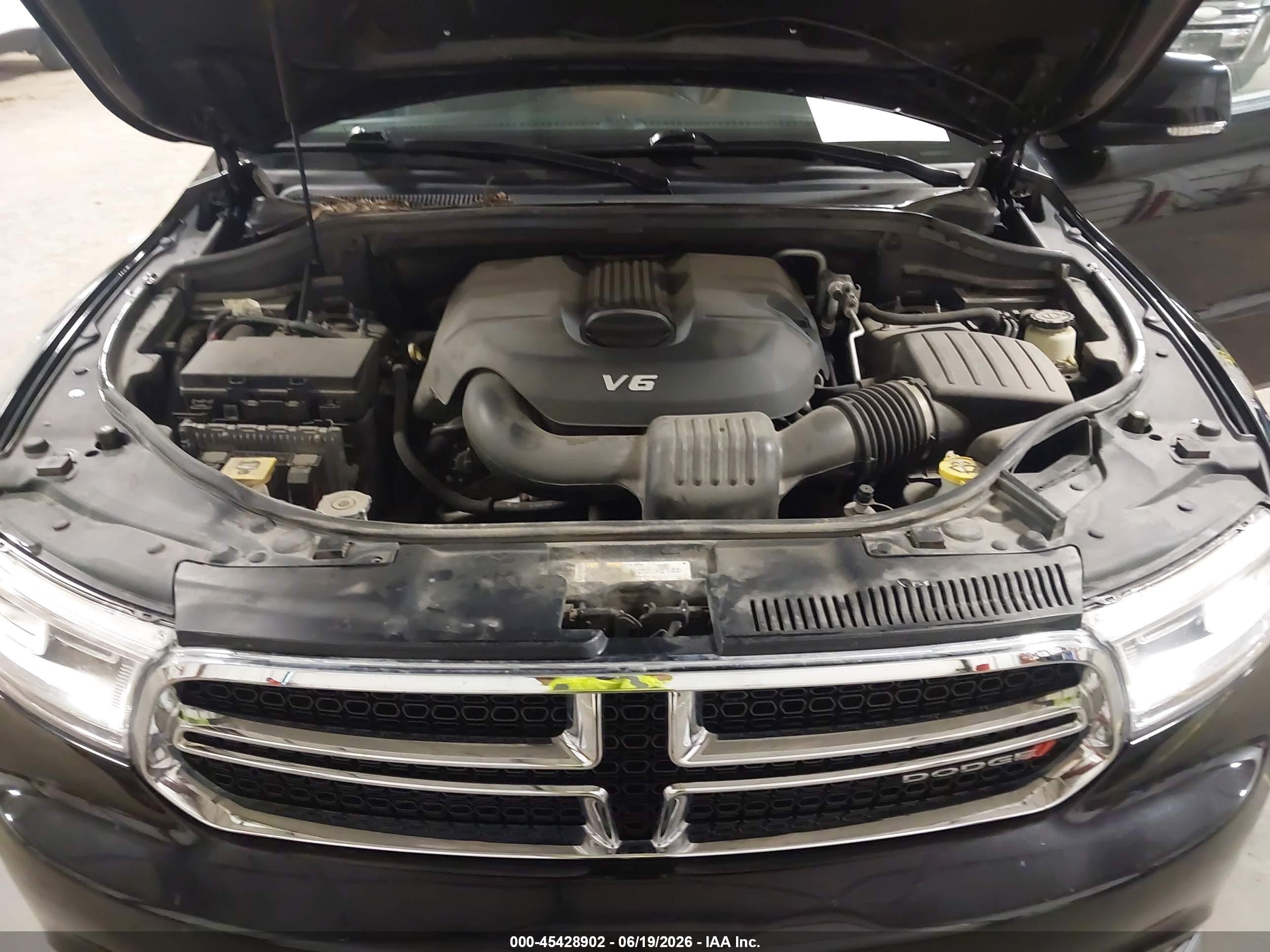 2014 Dodge Durango Limited Black vin: 1C4RDJDG0EC323561
