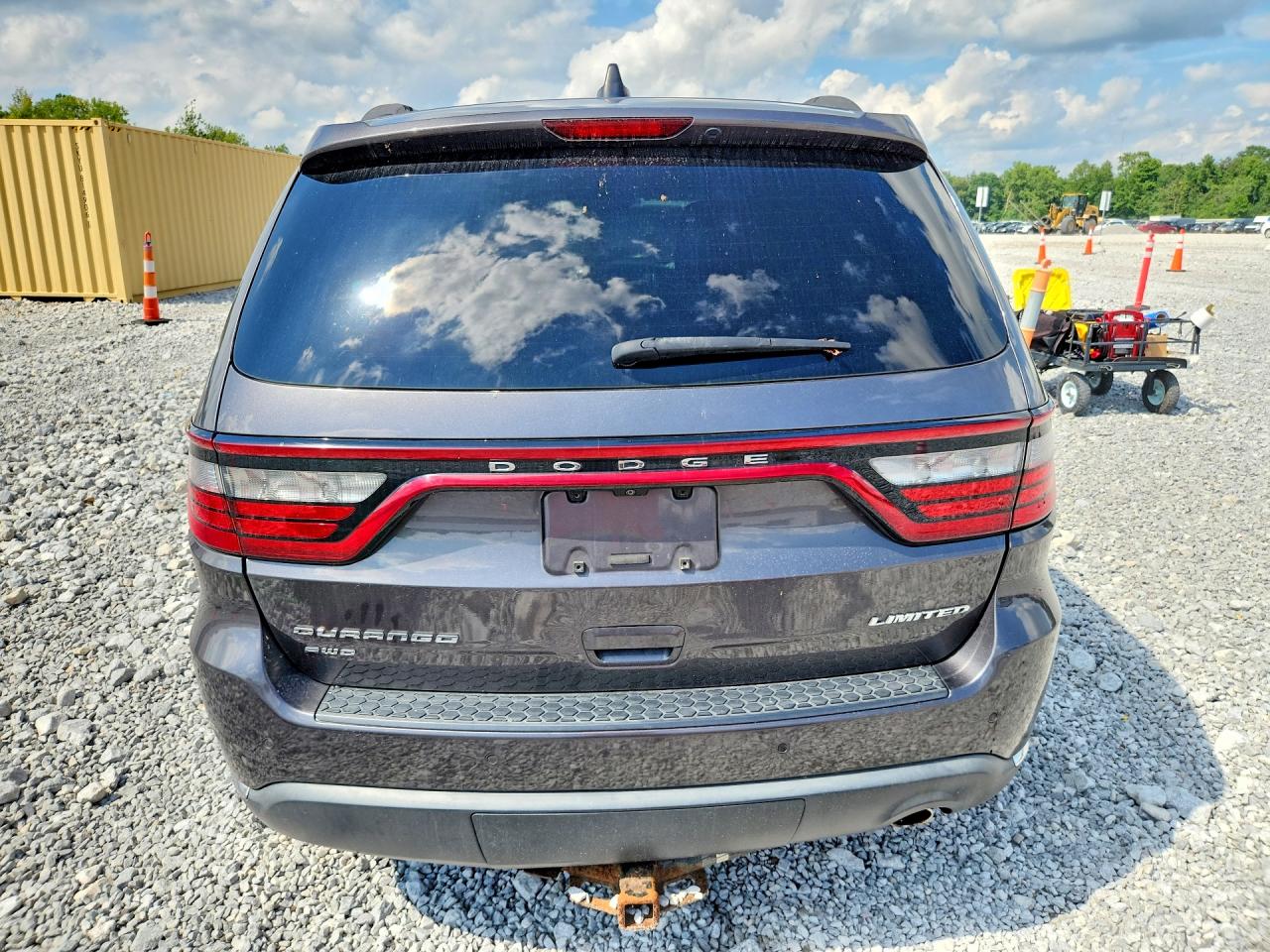2014 Dodge Durango Limited Gray vin: 1C4RDJDG0EC477414