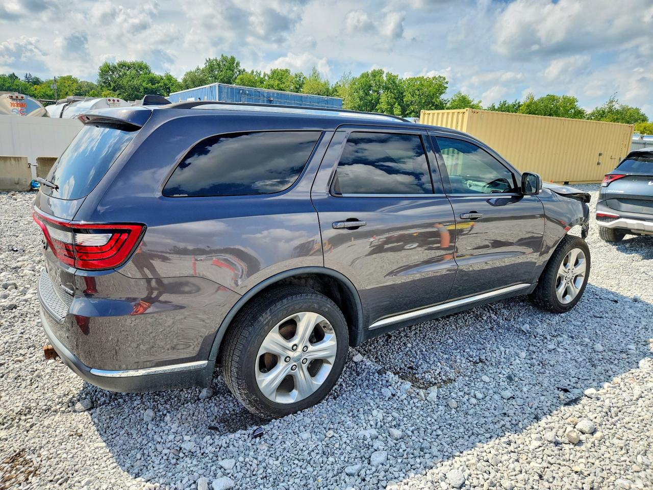 2014 Dodge Durango Limited Gray vin: 1C4RDJDG0EC477414