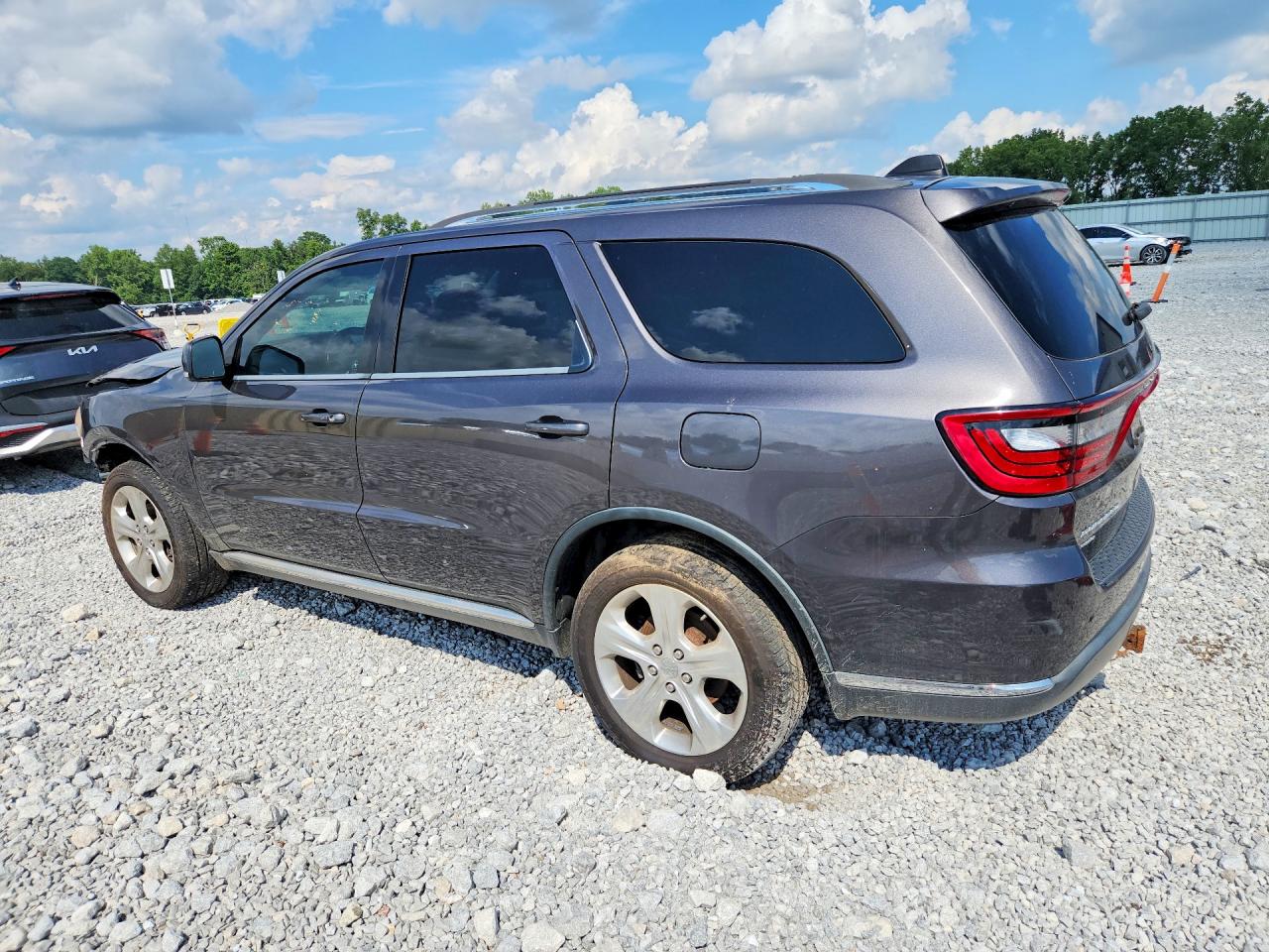 2014 Dodge Durango Limited Gray vin: 1C4RDJDG0EC477414