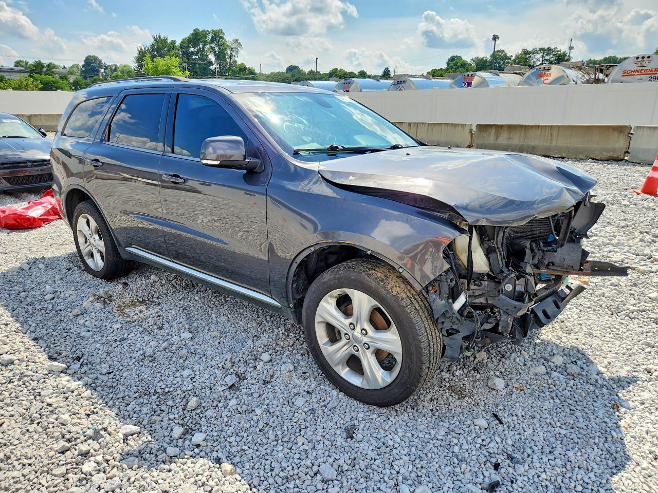 2014 Dodge Durango Limited Gray vin: 1C4RDJDG0EC477414