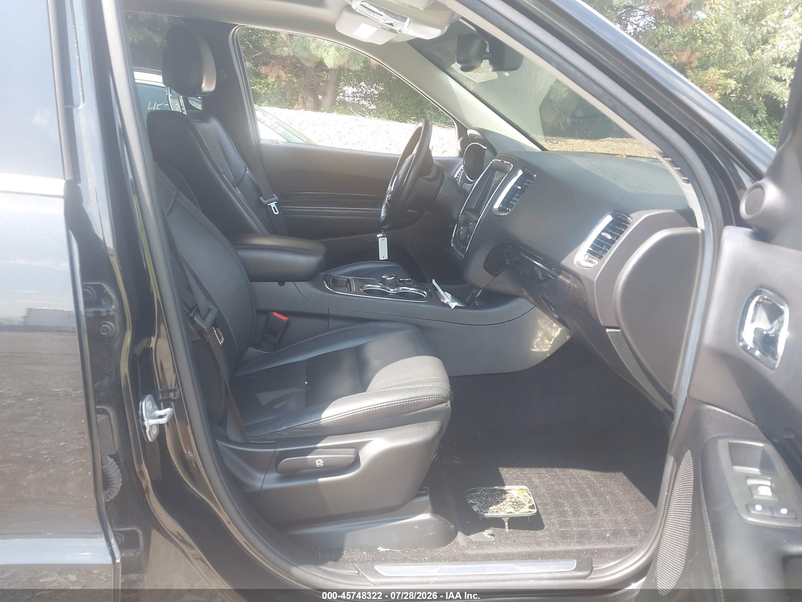 2014 Dodge Durango Limited Black vin: 1C4RDJDG0EC477509