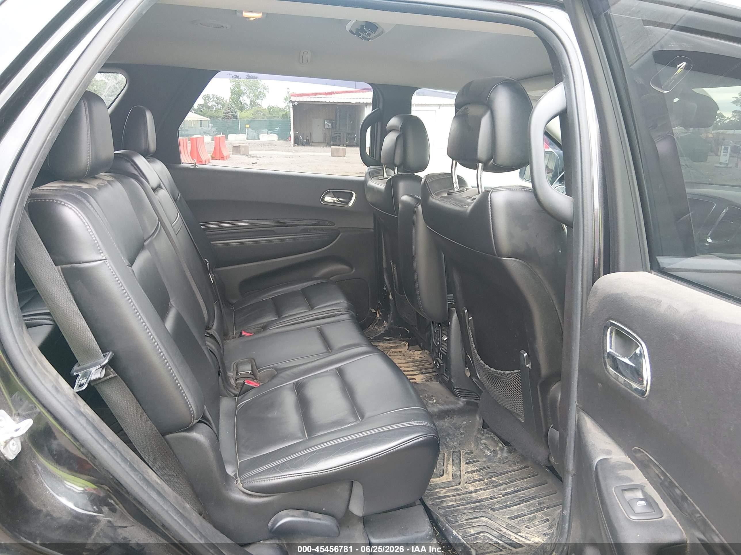 2014 Dodge Durango Limited Black vin: 1C4RDJDG0EC481558