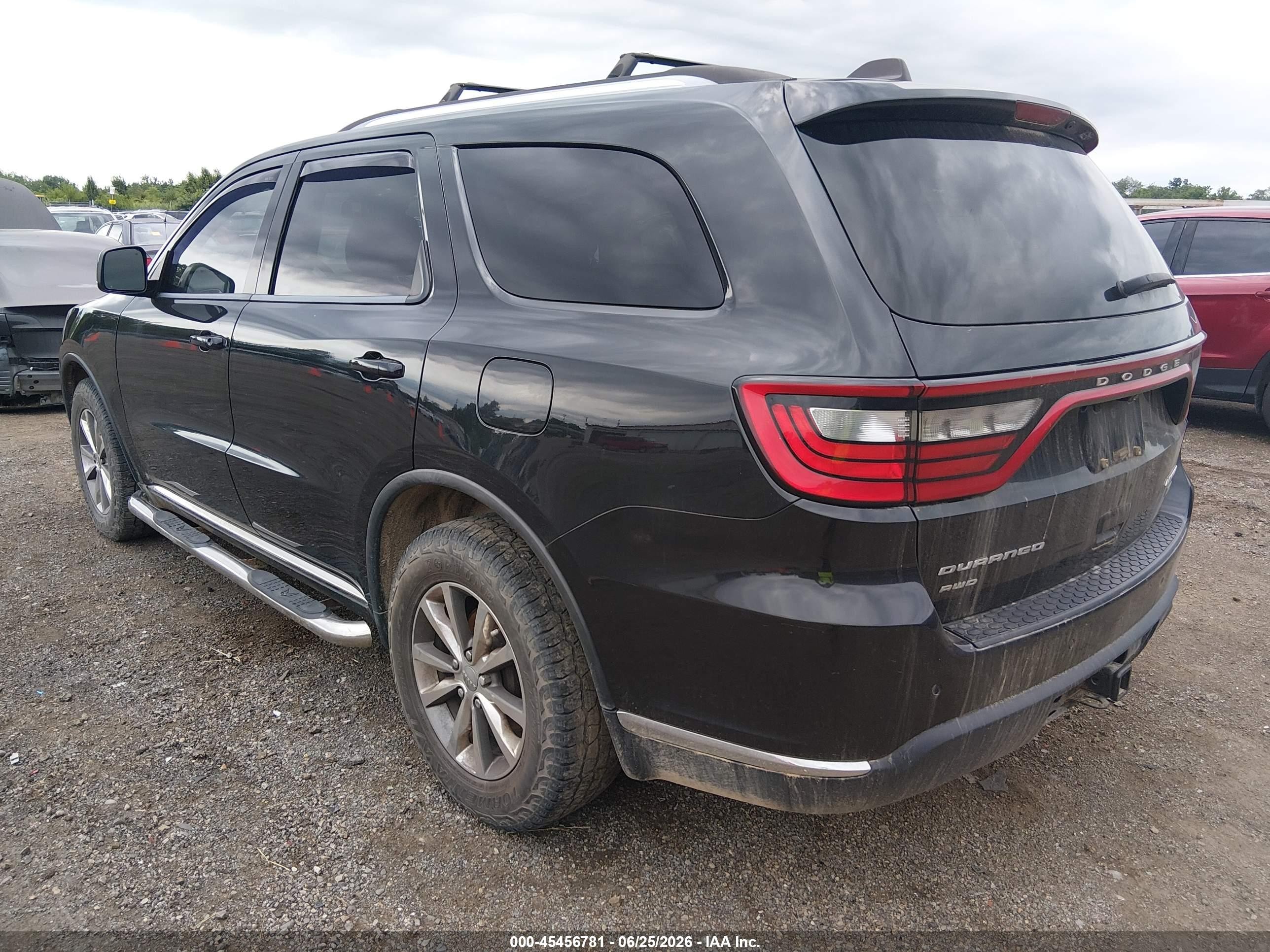 2014 Dodge Durango Limited Black vin: 1C4RDJDG0EC481558