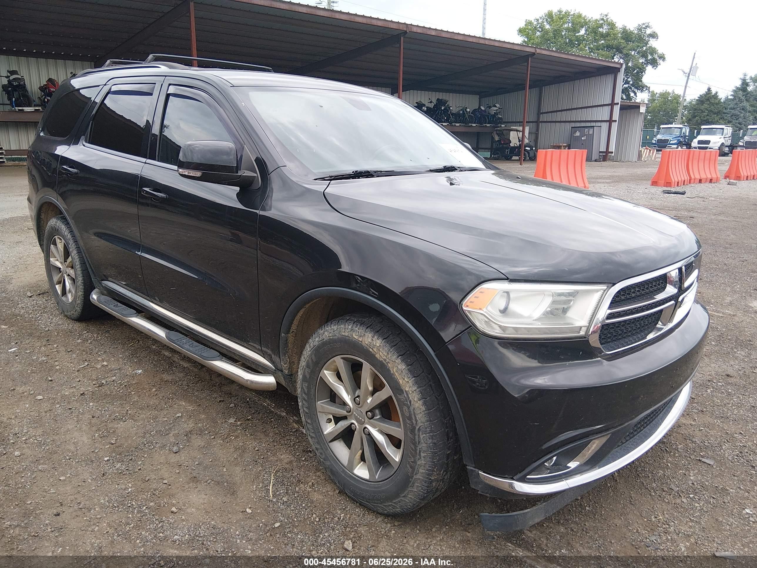 2014 Dodge Durango Limited Black vin: 1C4RDJDG0EC481558