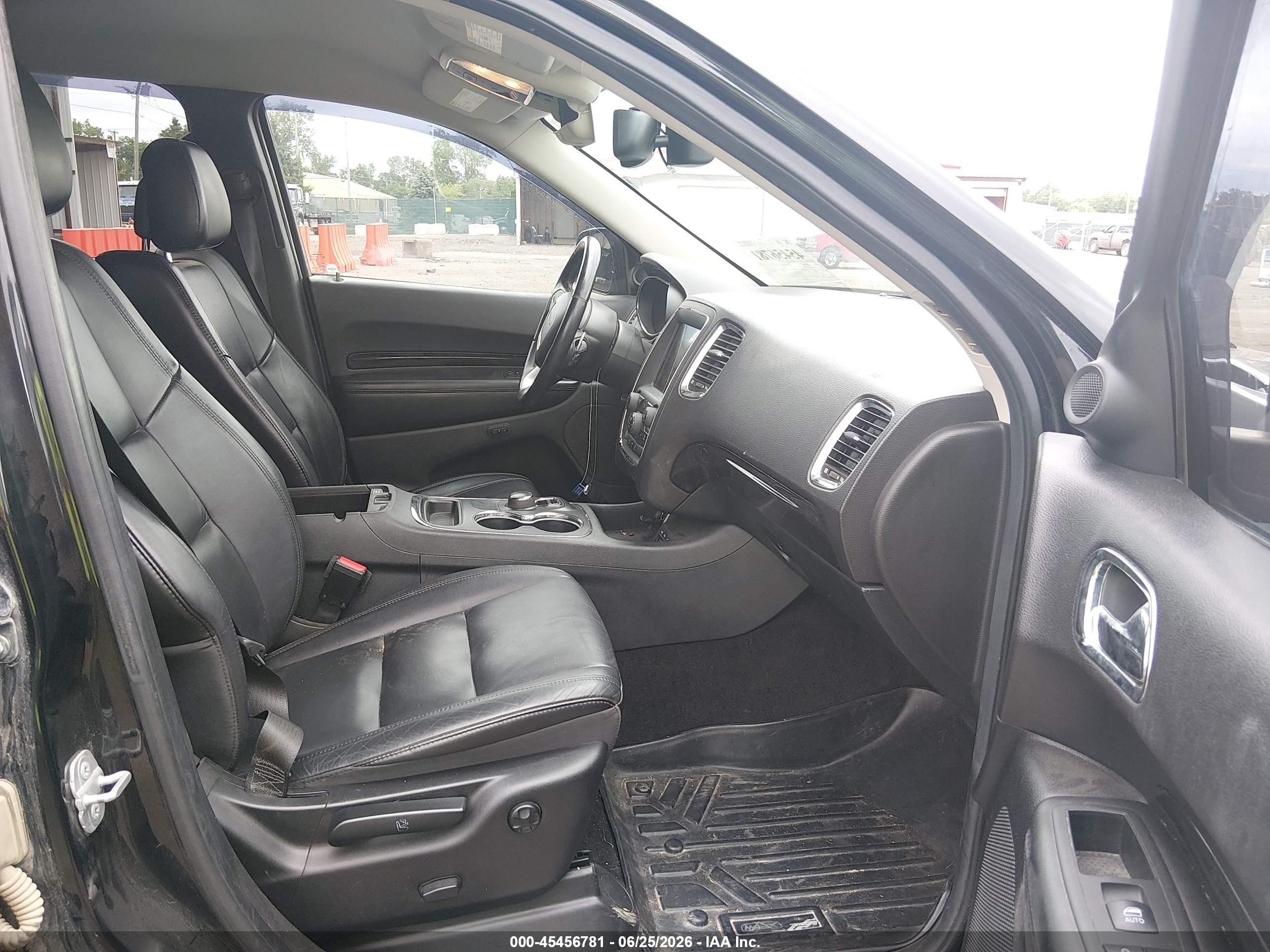 2014 Dodge Durango Limited Black vin: 1C4RDJDG0EC481558
