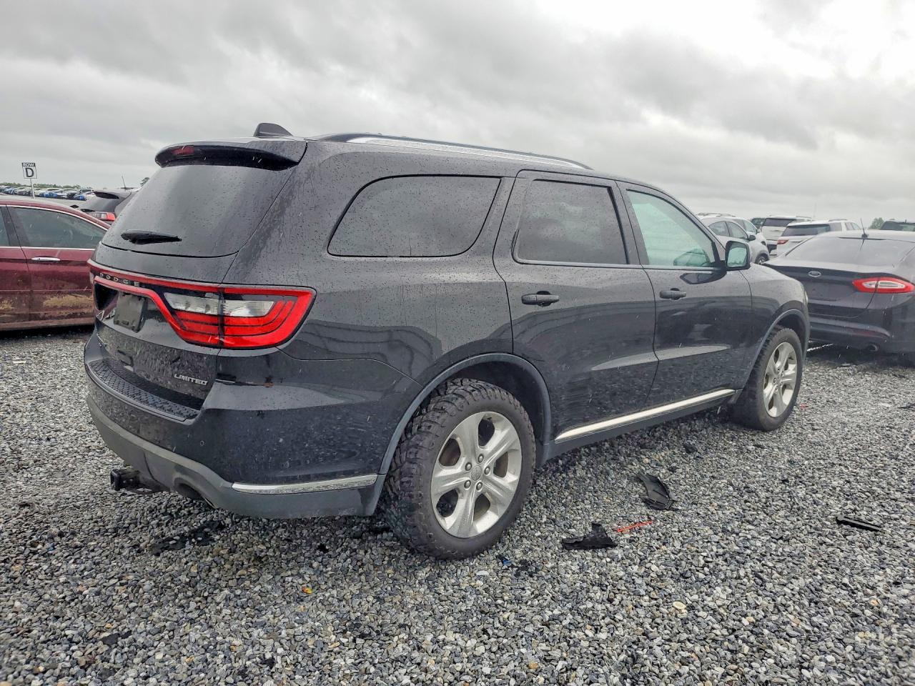 2014 Dodge Durango Limited Black vin: 1C4RDJDG0EC507852