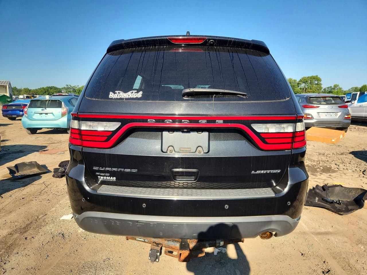 2014 Dodge Durango Limited Black vin: 1C4RDJDG0EC539622