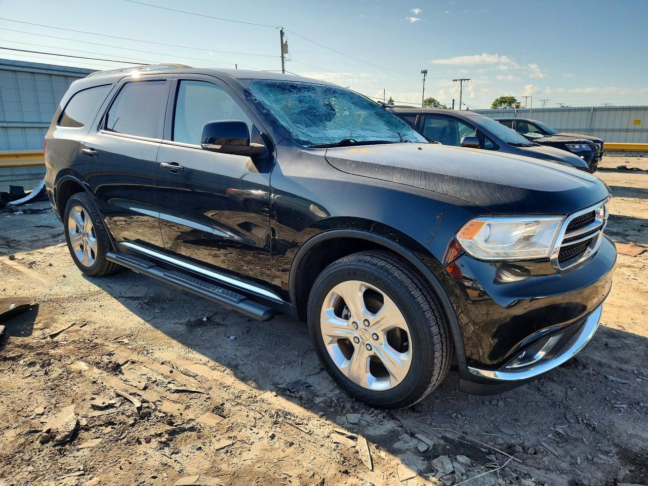 2014 Dodge Durango Limited Black vin: 1C4RDJDG0EC539622