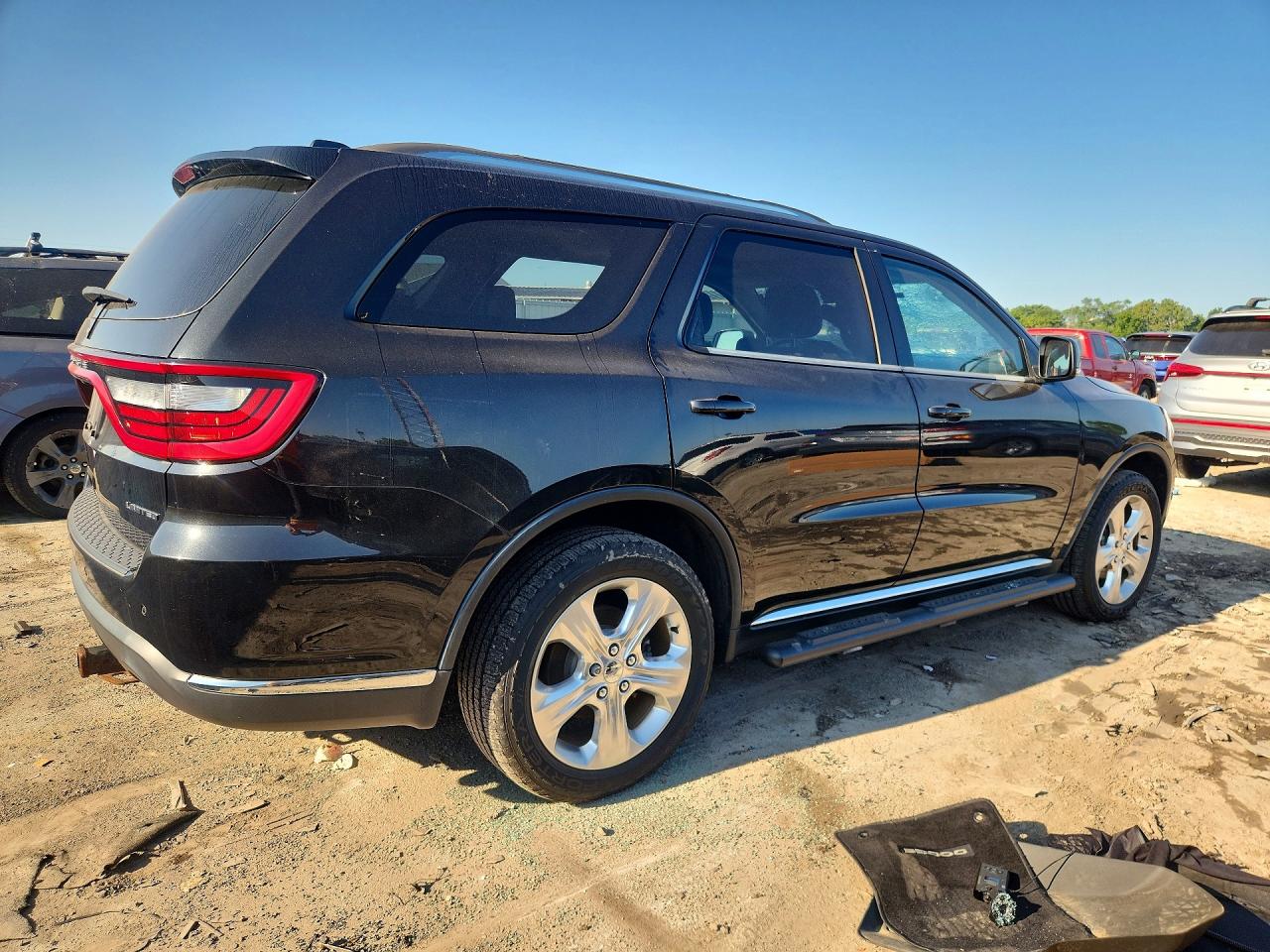 2014 Dodge Durango Limited Black vin: 1C4RDJDG0EC539622