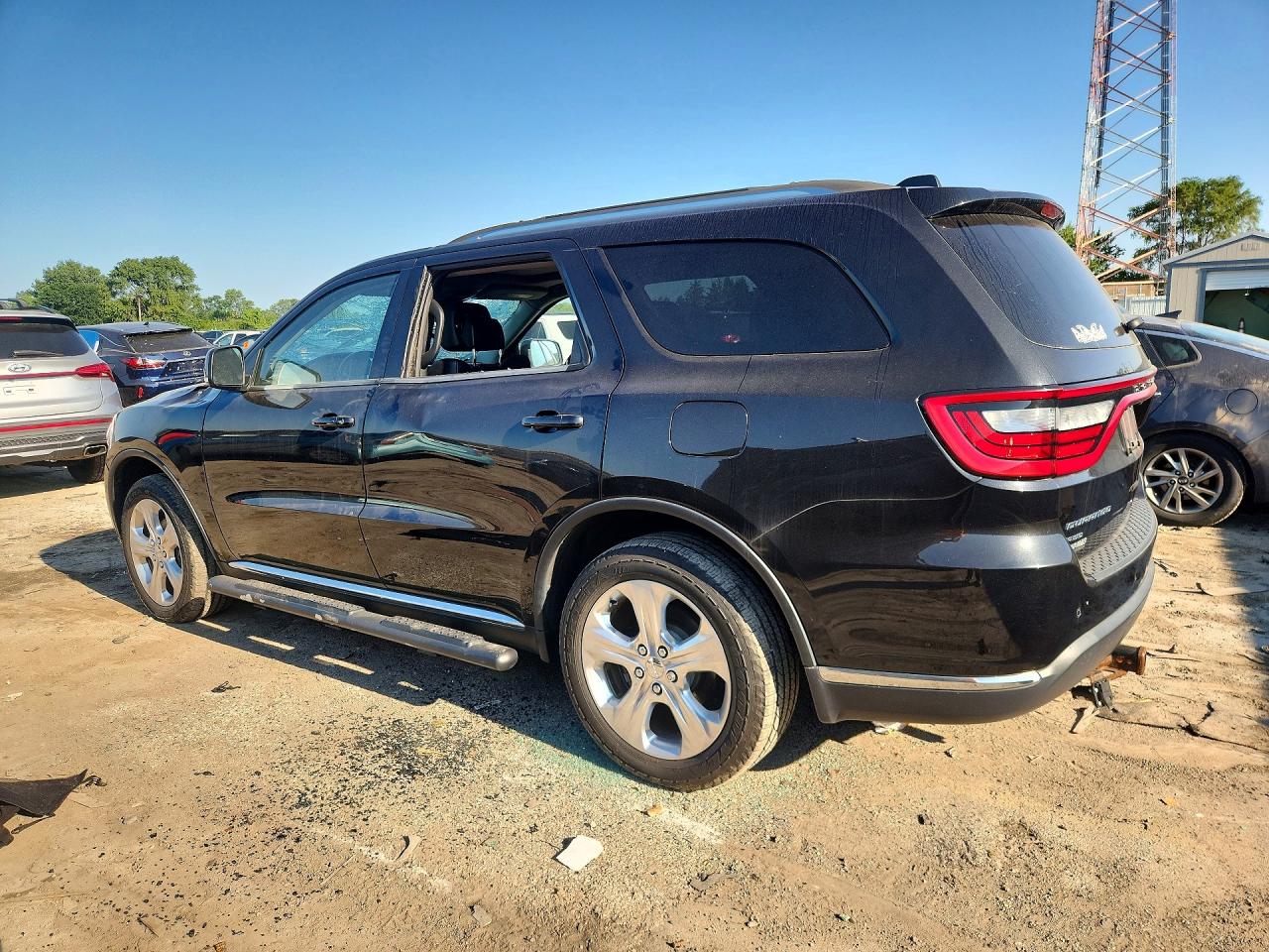 2014 Dodge Durango Limited Black vin: 1C4RDJDG0EC539622
