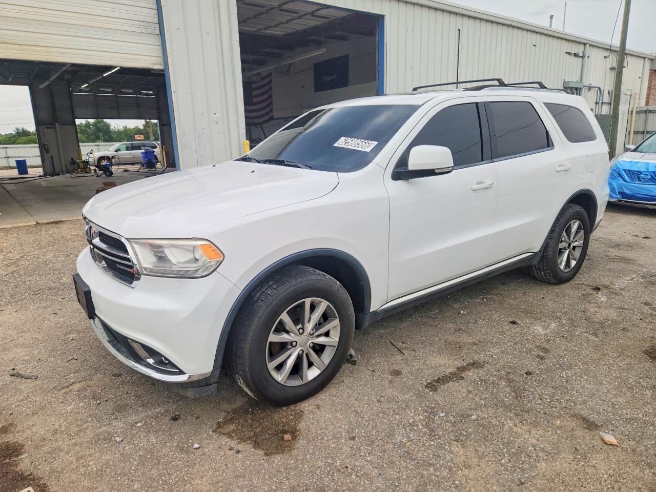 2014 Dodge Durango Limited White vin: 1C4RDJDG0EC592577