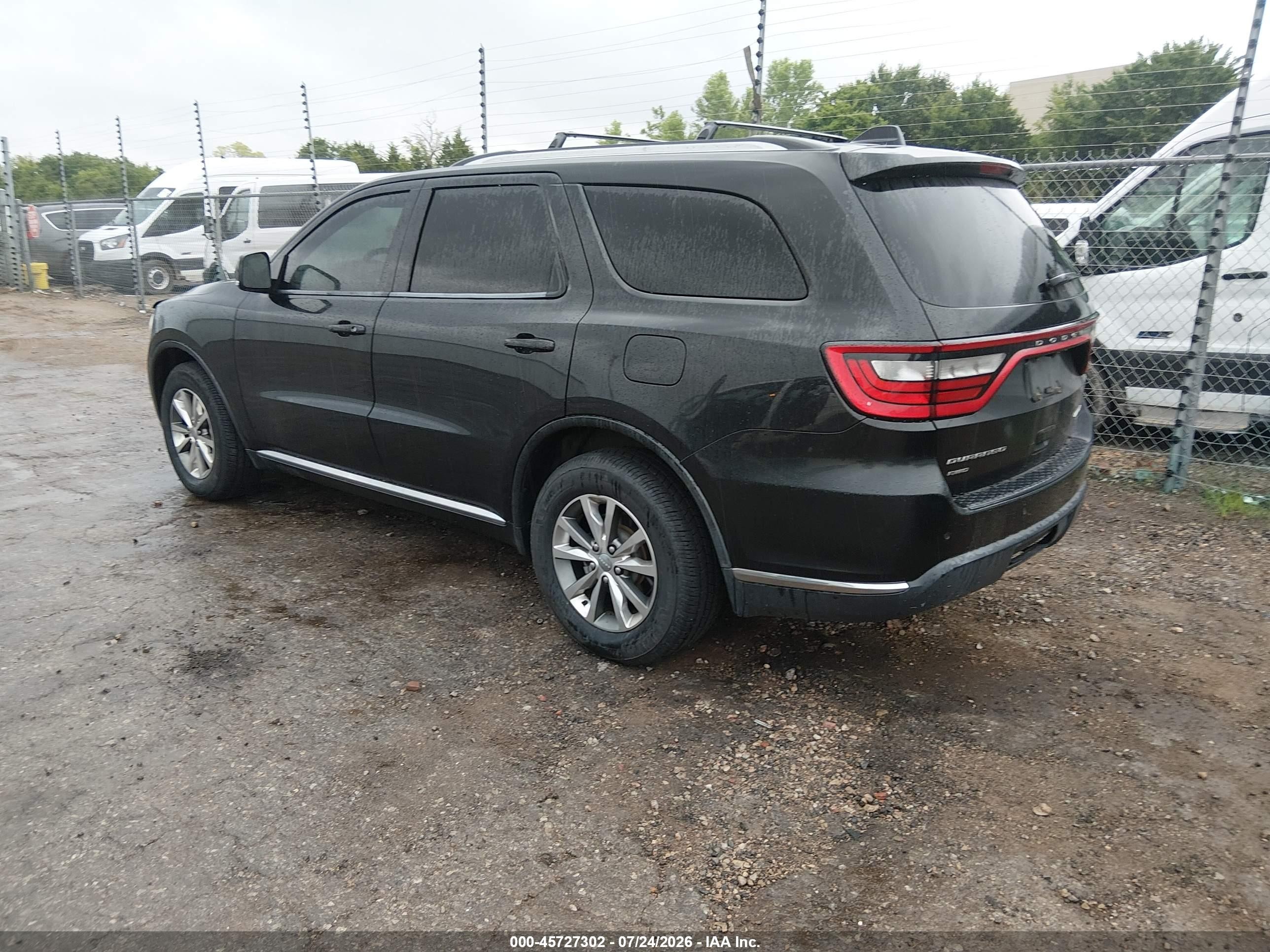 2015 Dodge Durango Limited Black vin: 1C4RDJDG0FC810325